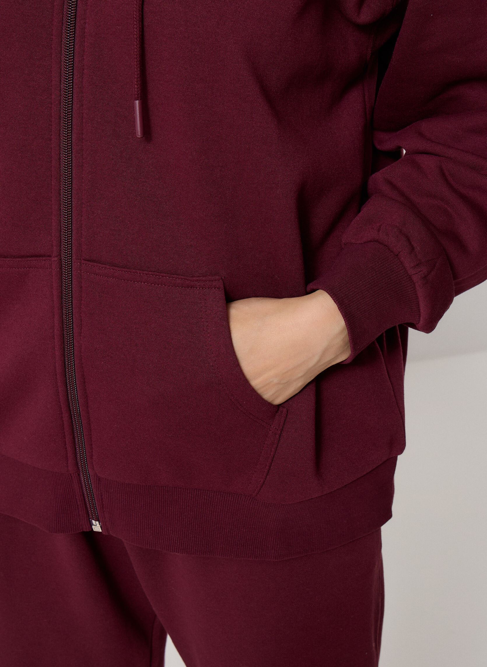 Sweats zippés MZIPP sweatshirt 2 femme bordeaux MADE BY Sweats zippés MZIPP sweatshirt 2 femme bordeaux PORT ROYAL