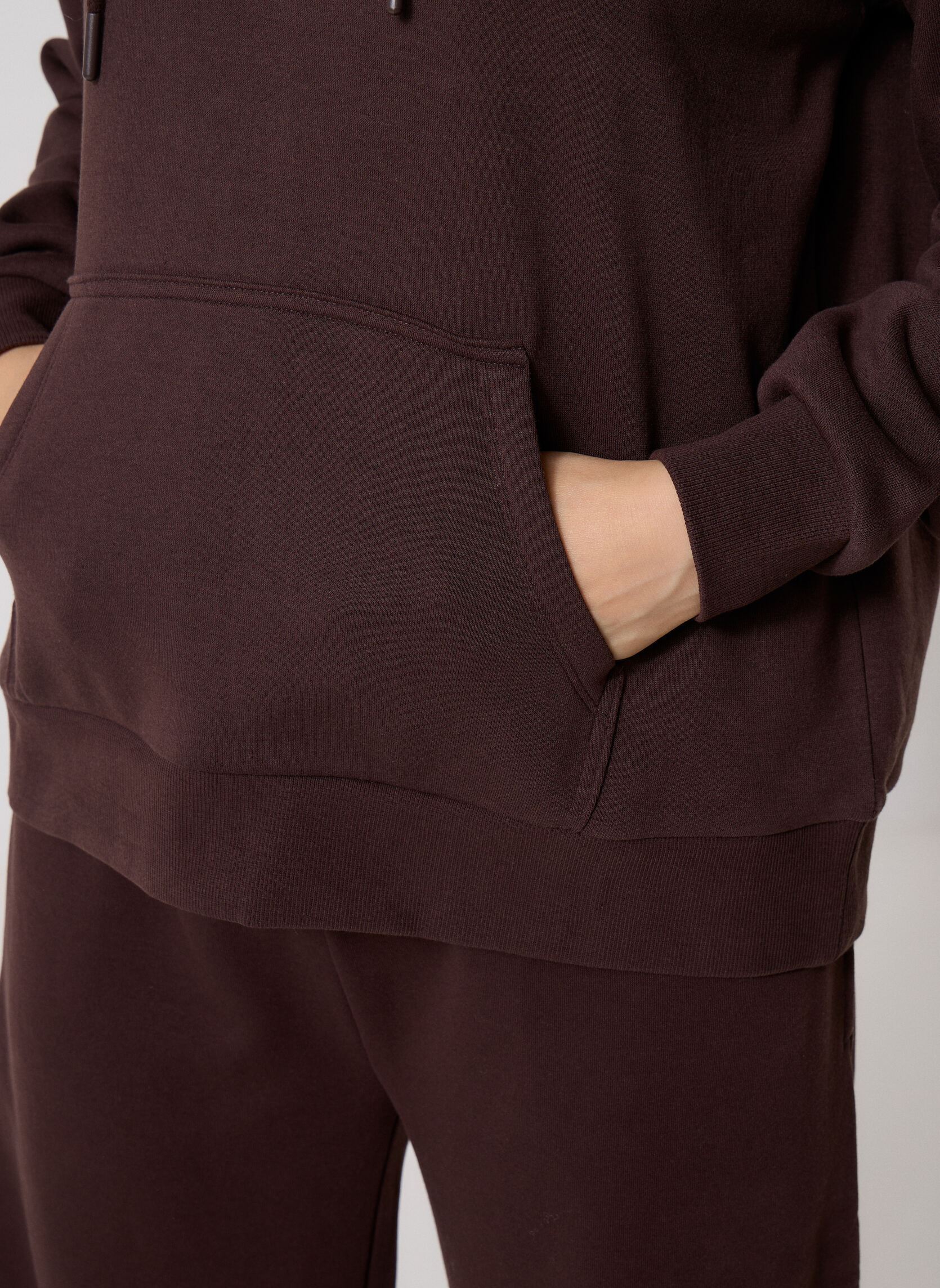 Sweats zippés MHOODIE2 sweatshirt femme marron MADE BY Sweats zippés MHOODIE2 sweatshirt femme marron BLACK COFFEE