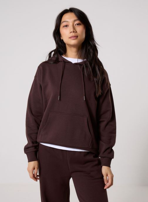 MADE BY Sweats zippés MHOODIE2 sweatshirt femme marron