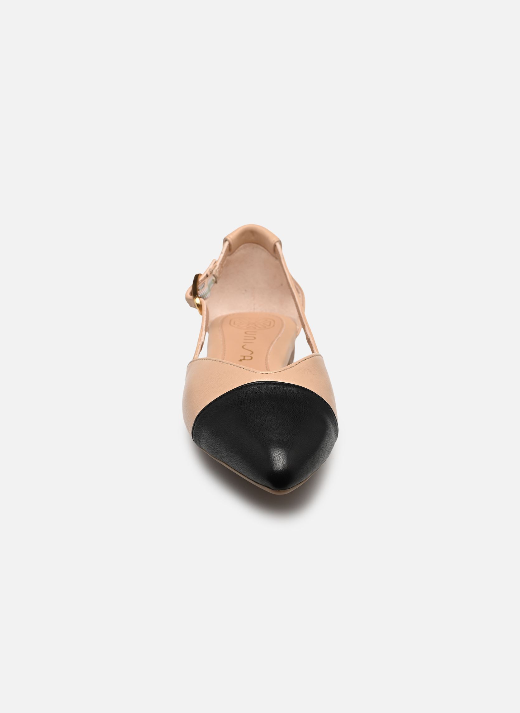 Klassische Ballerinas ABELA_NTO damen beige Unisa Klassische Ballerinas ABELA_NTO damen beige SKIN/BLK