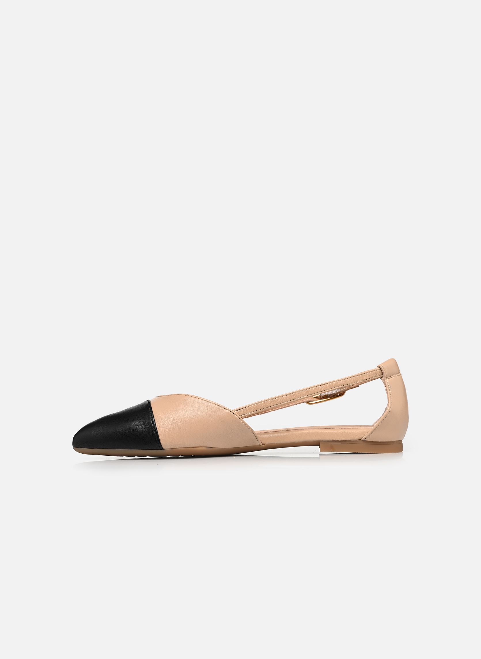 Klassische Ballerinas ABELA_NTO damen beige Unisa Klassische Ballerinas ABELA_NTO damen beige SKIN/BLK