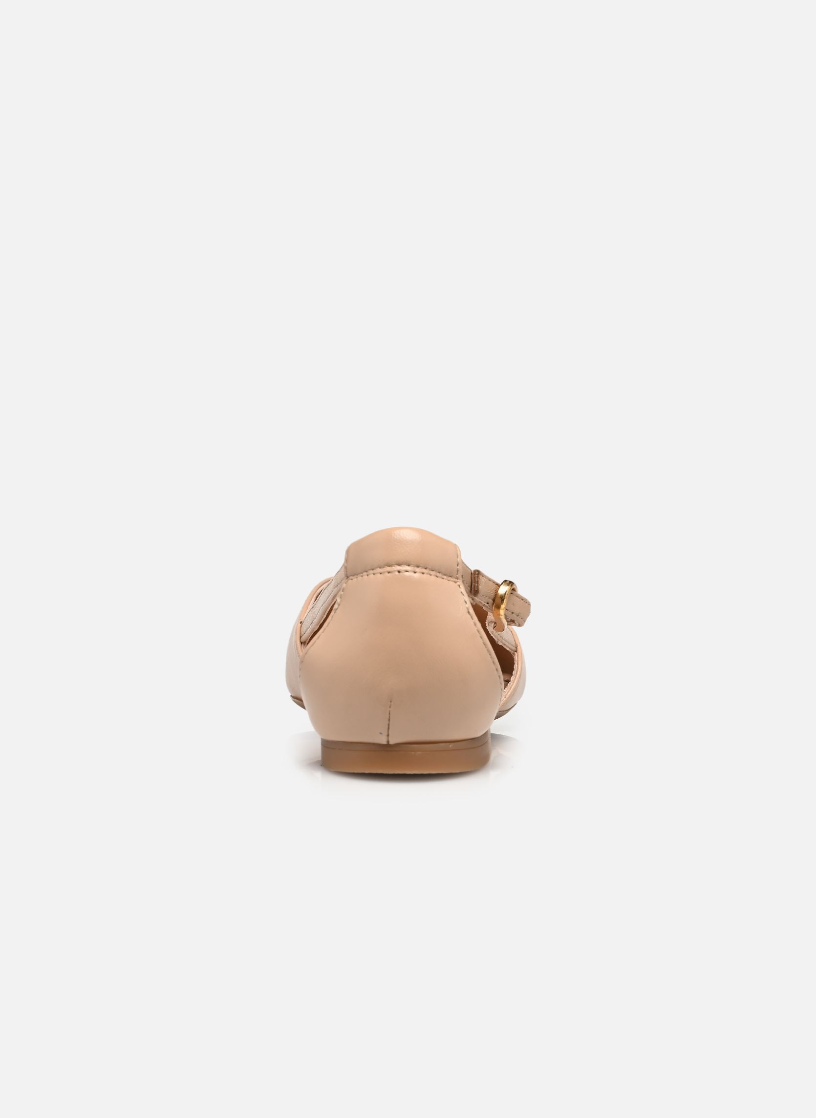 Klassische Ballerinas ABELA_NTO damen beige Unisa Klassische Ballerinas ABELA_NTO damen beige SKIN/BLK