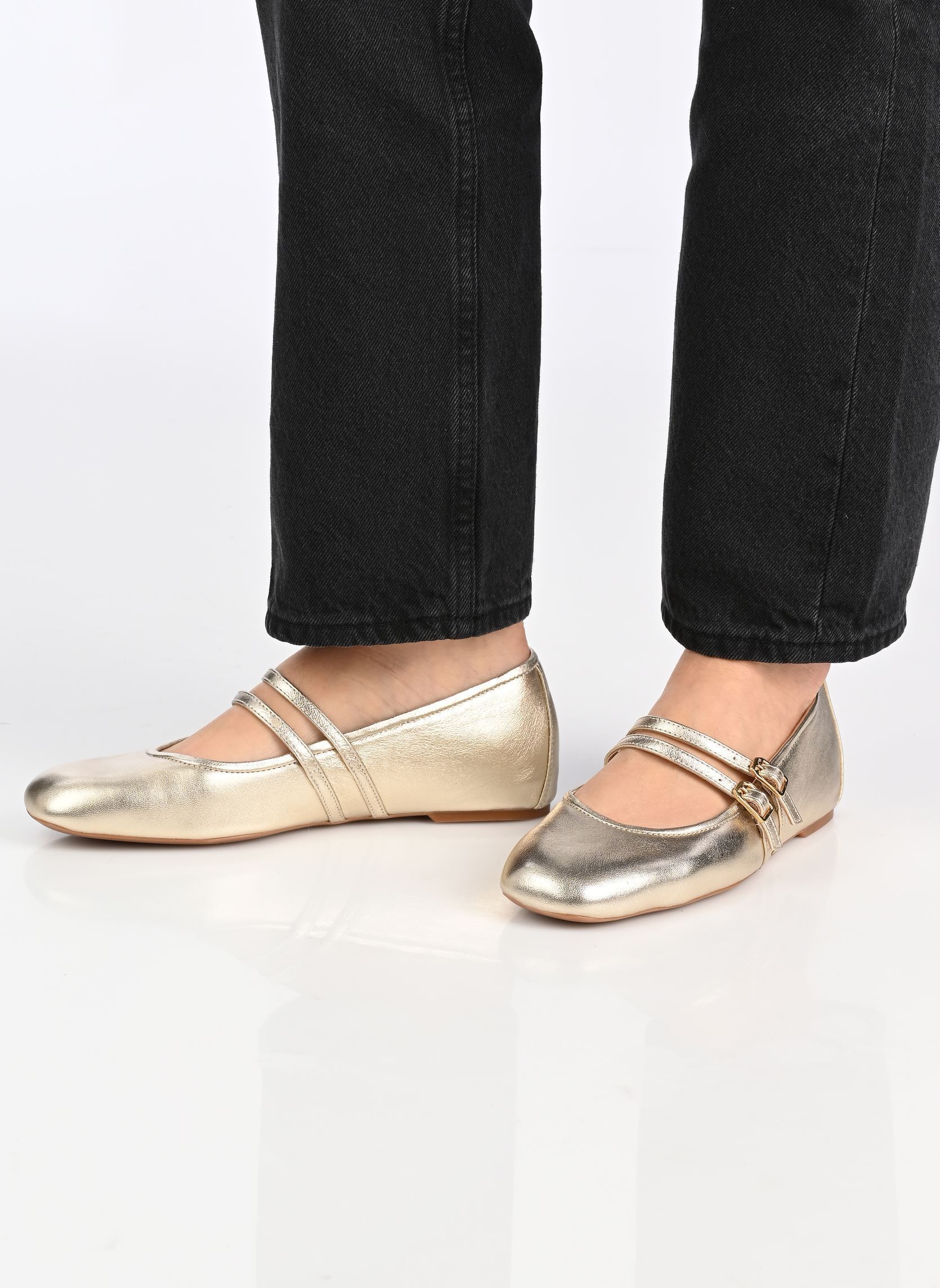 Klassische Ballerinas CAREO_26_LMT damen gold und bronze Unisa Klassische Ballerinas CAREO_26_LMT damen gold und bronze Platino