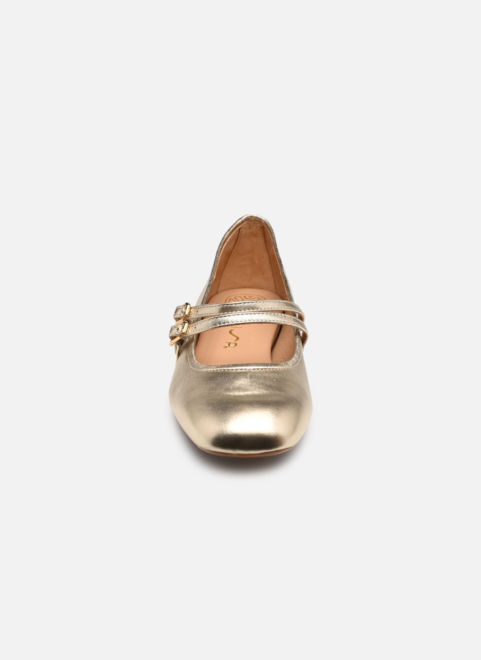 Klassische Ballerinas CAREO_26_LMT damen gold und bronze Unisa Klassische Ballerinas CAREO_26_LMT damen gold und bronze Platino