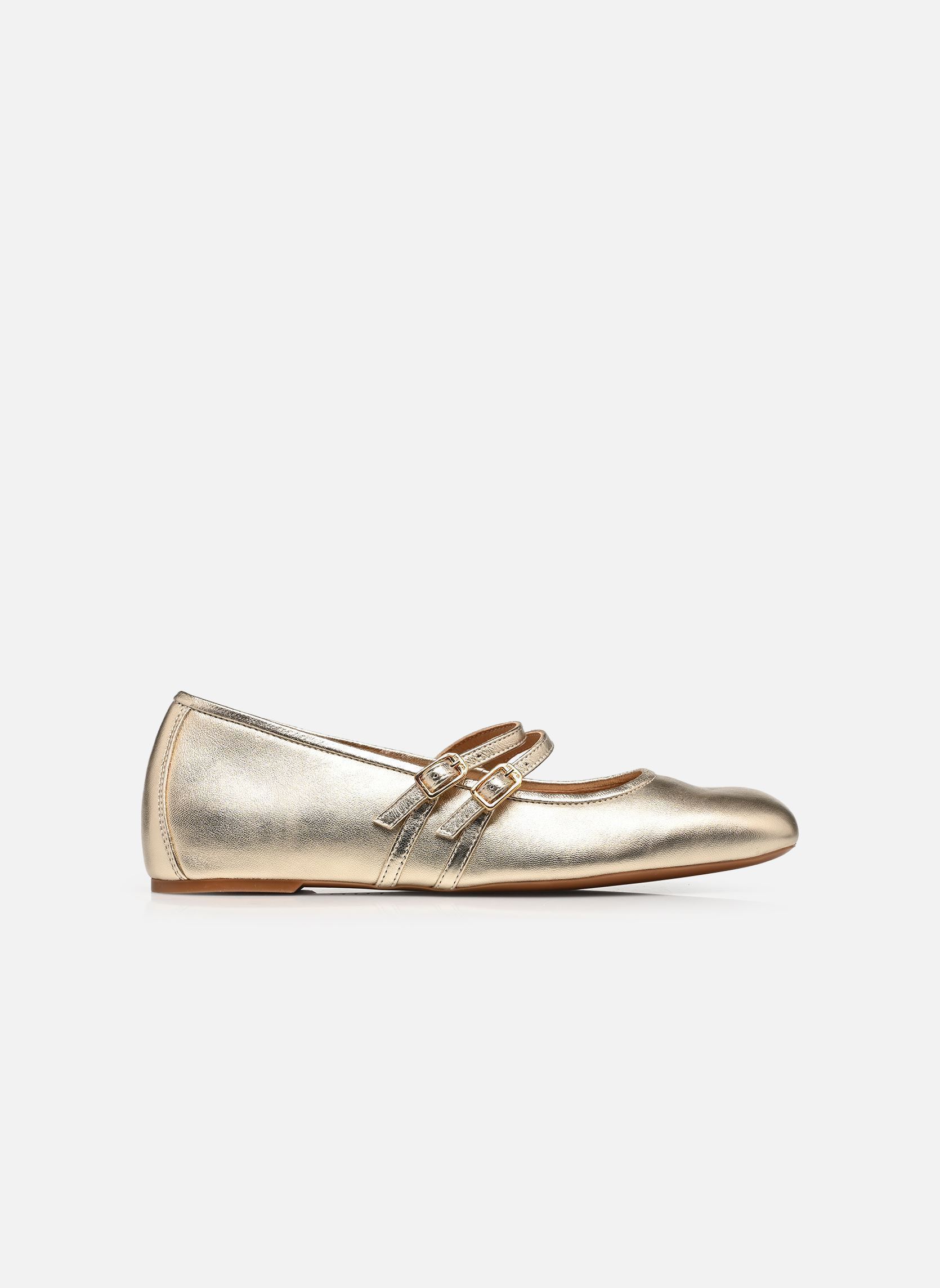 Klassische Ballerinas CAREO_26_LMT damen gold und bronze Unisa Klassische Ballerinas CAREO_26_LMT damen gold und bronze Platino