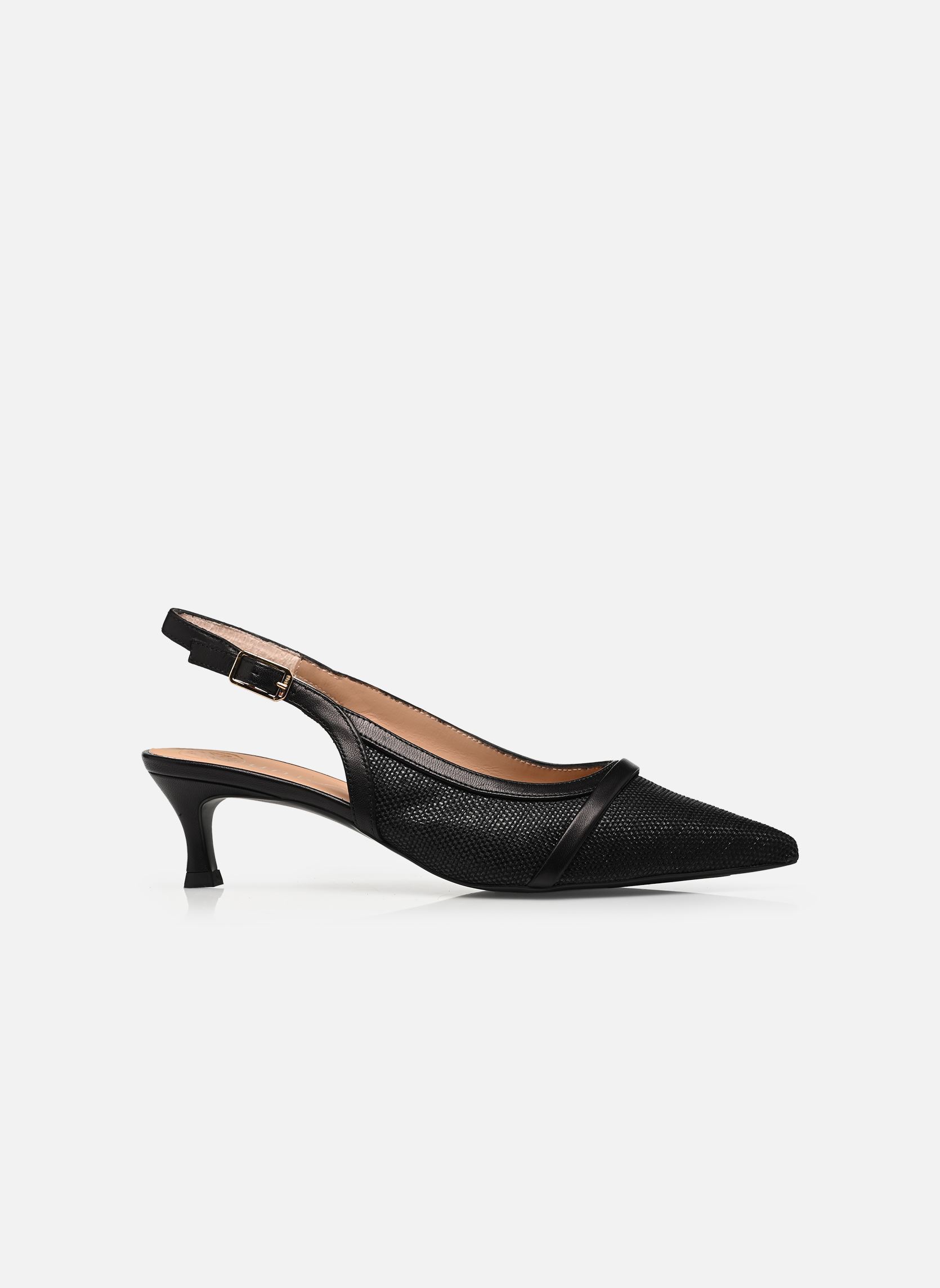 Slingback pumps ILESO_RN_NTO dames beige Unisa Slingback pumps ILESO_RN_NTO dames beige Black
