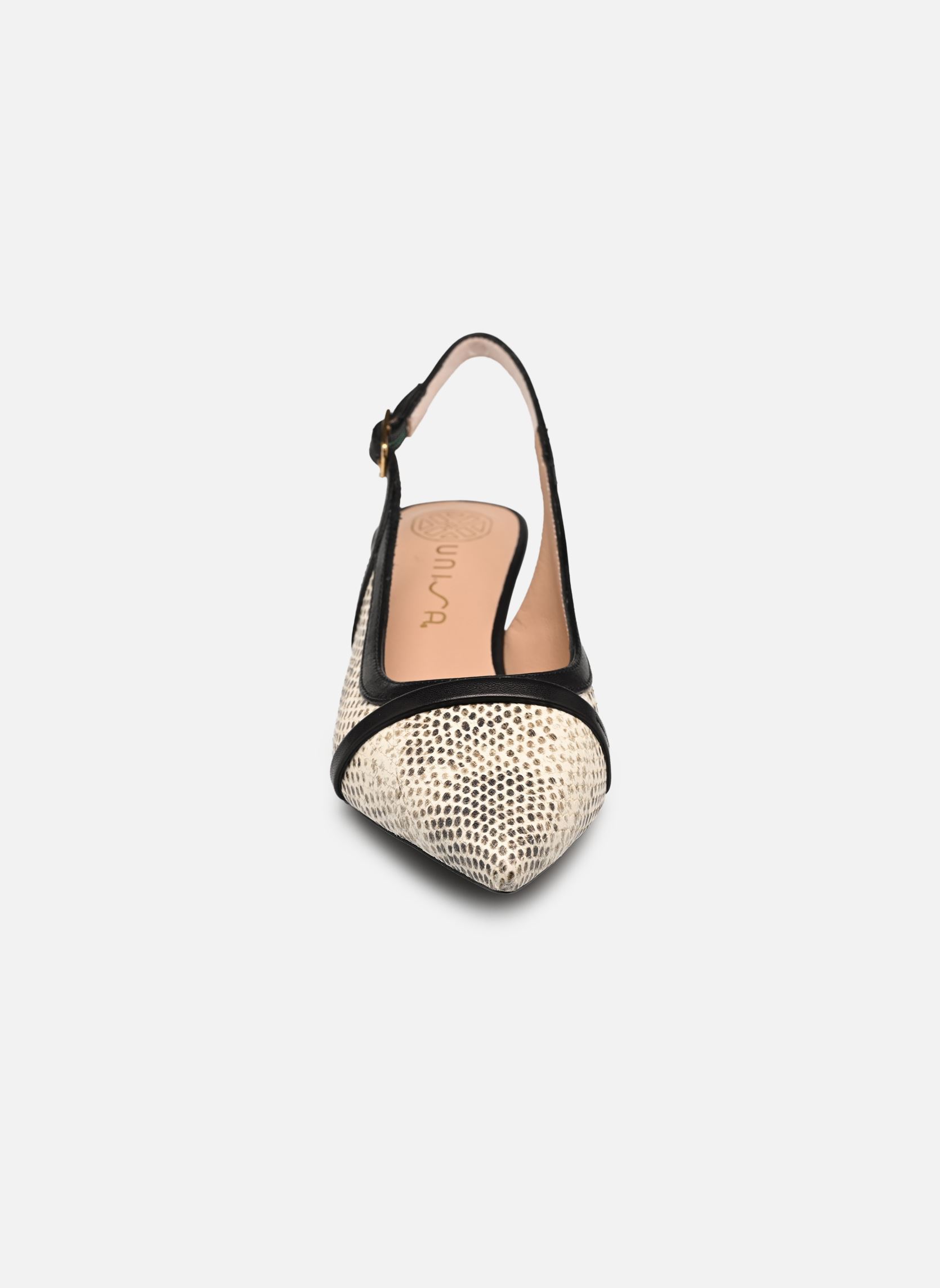 Escarpins à brides ILESO_NG_NTO femme multicolore Unisa Escarpins à brides ILESO_NG_NTO femme multicolore NACAR/BLK