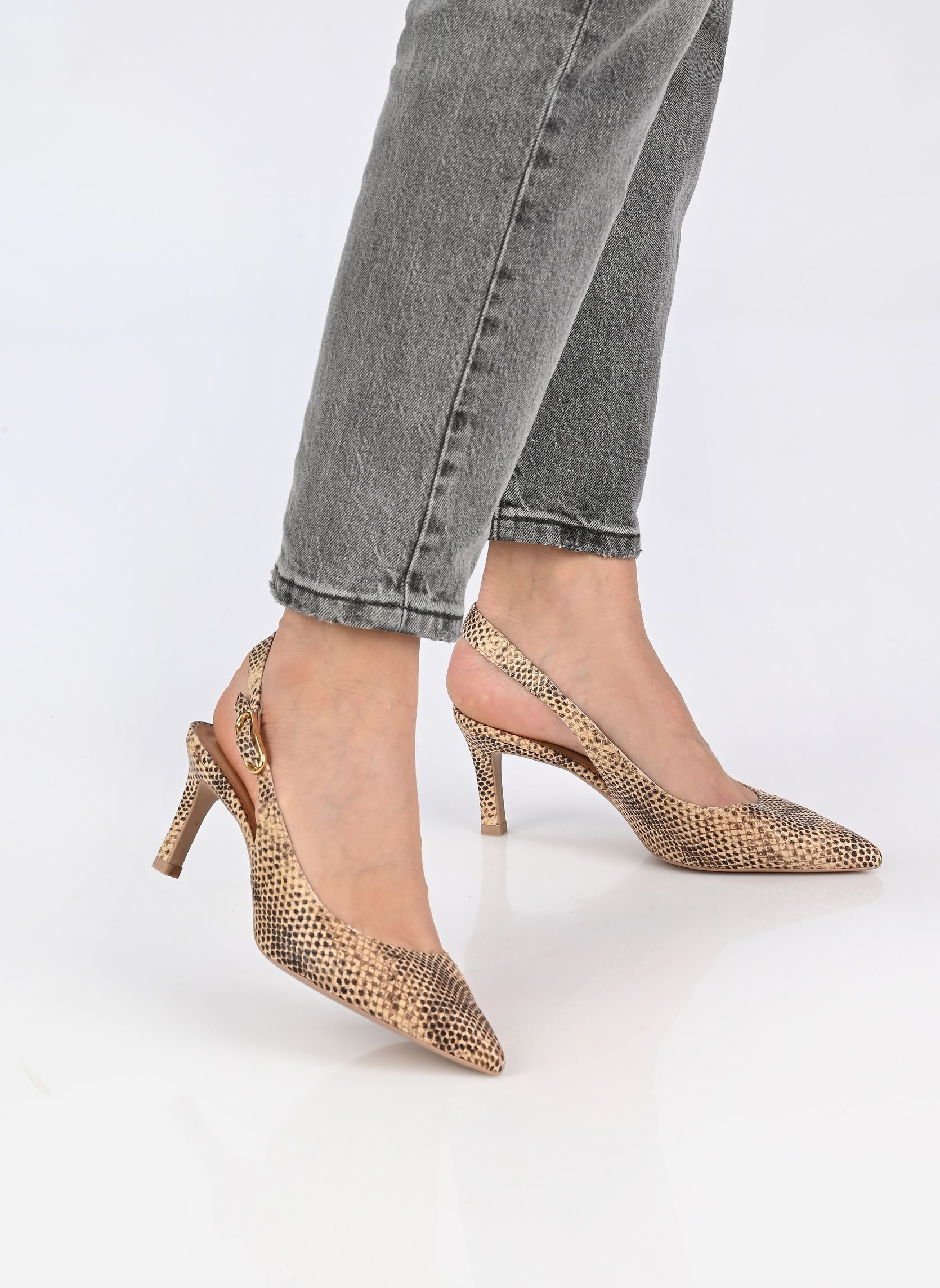 Slingback pumps LANZ_26_NG dames beige Unisa Slingback pumps LANZ_26_NG dames beige MISTRAL