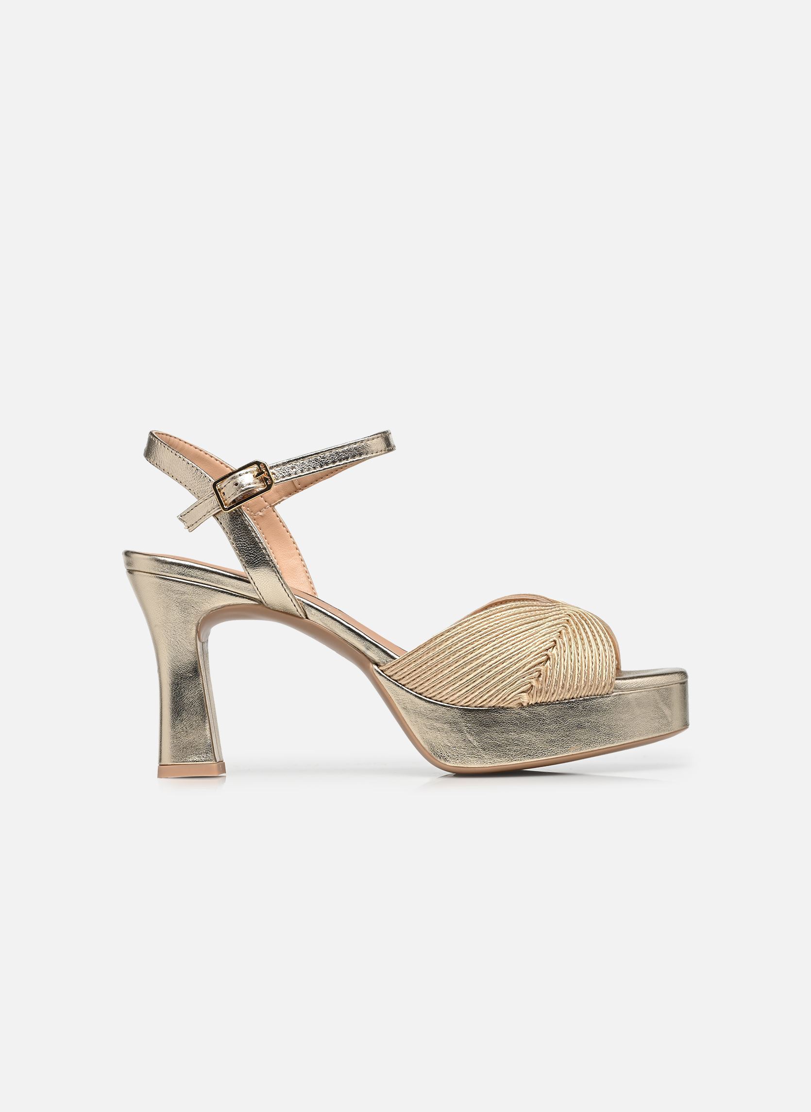 Sandales OJEDA_SOU femme or et bronze Unisa Sandales OJEDA_SOU femme or et bronze Platino