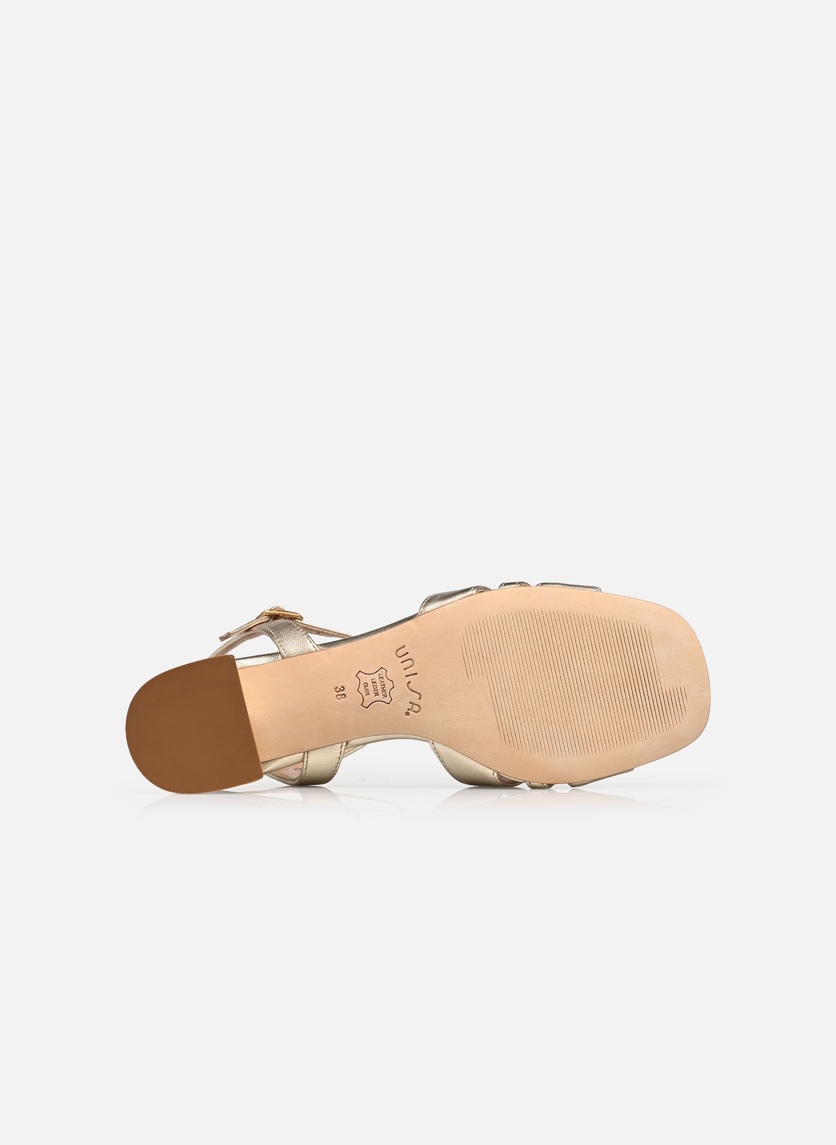 Sandales JAIPUR_LMT femme or et bronze Unisa Sandales JAIPUR_LMT femme or et bronze Platino