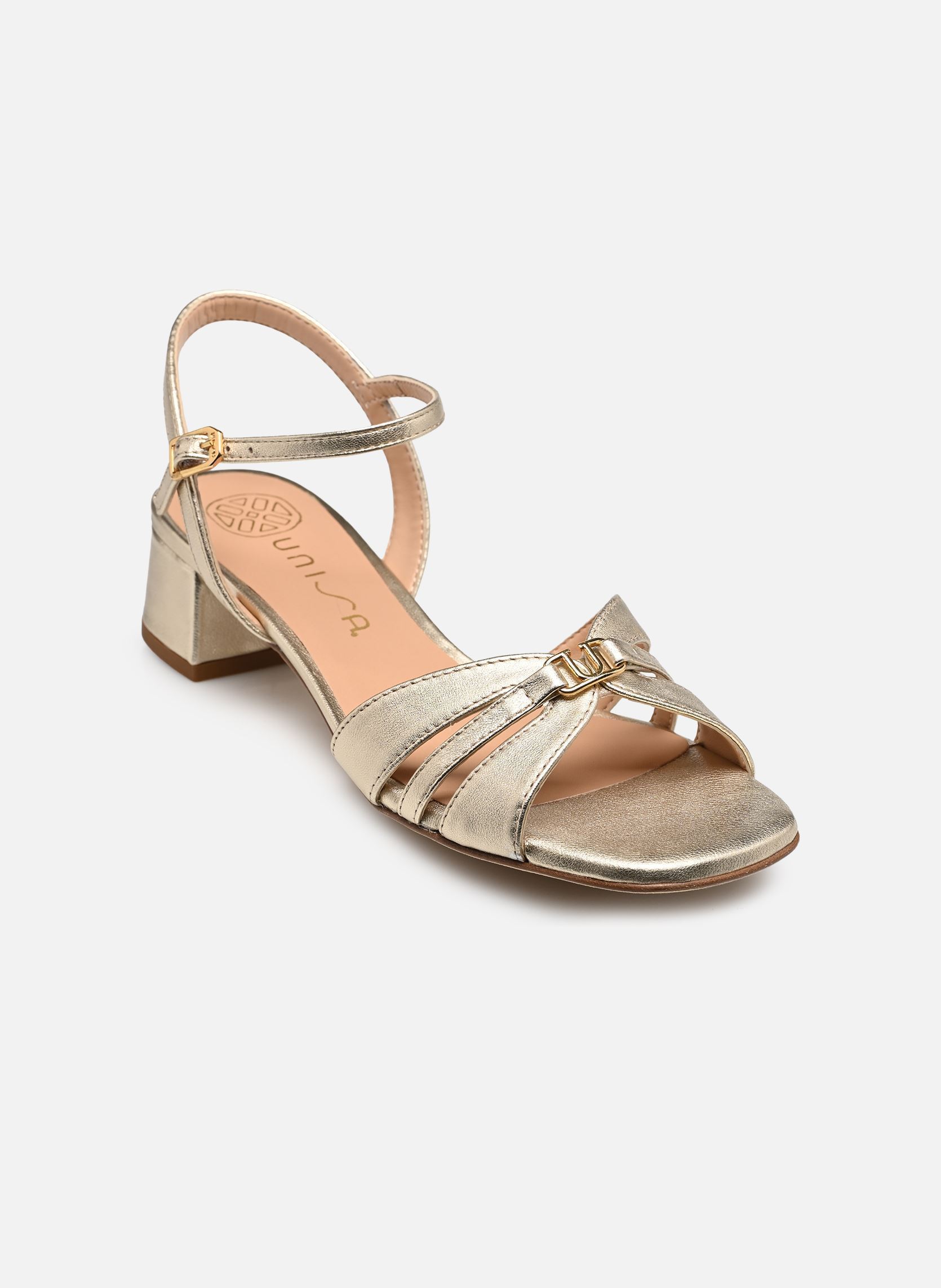Sandales JAIPUR_LMT femme or et bronze Unisa Sandales JAIPUR_LMT femme or et bronze Platino