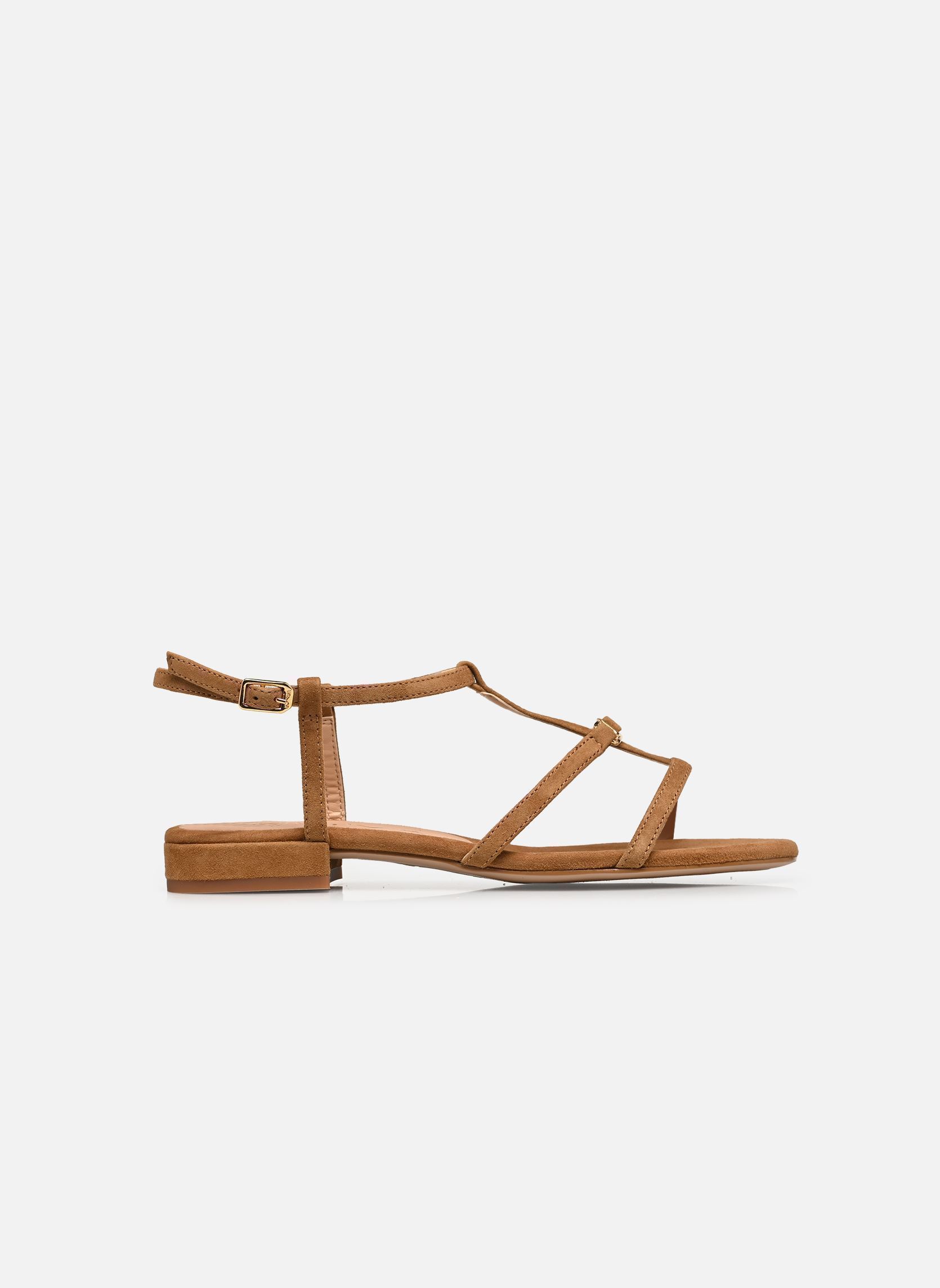 Flache Sandalen CARENA_KS damen beige Unisa Flache Sandalen CARENA_KS damen beige MISTRAL