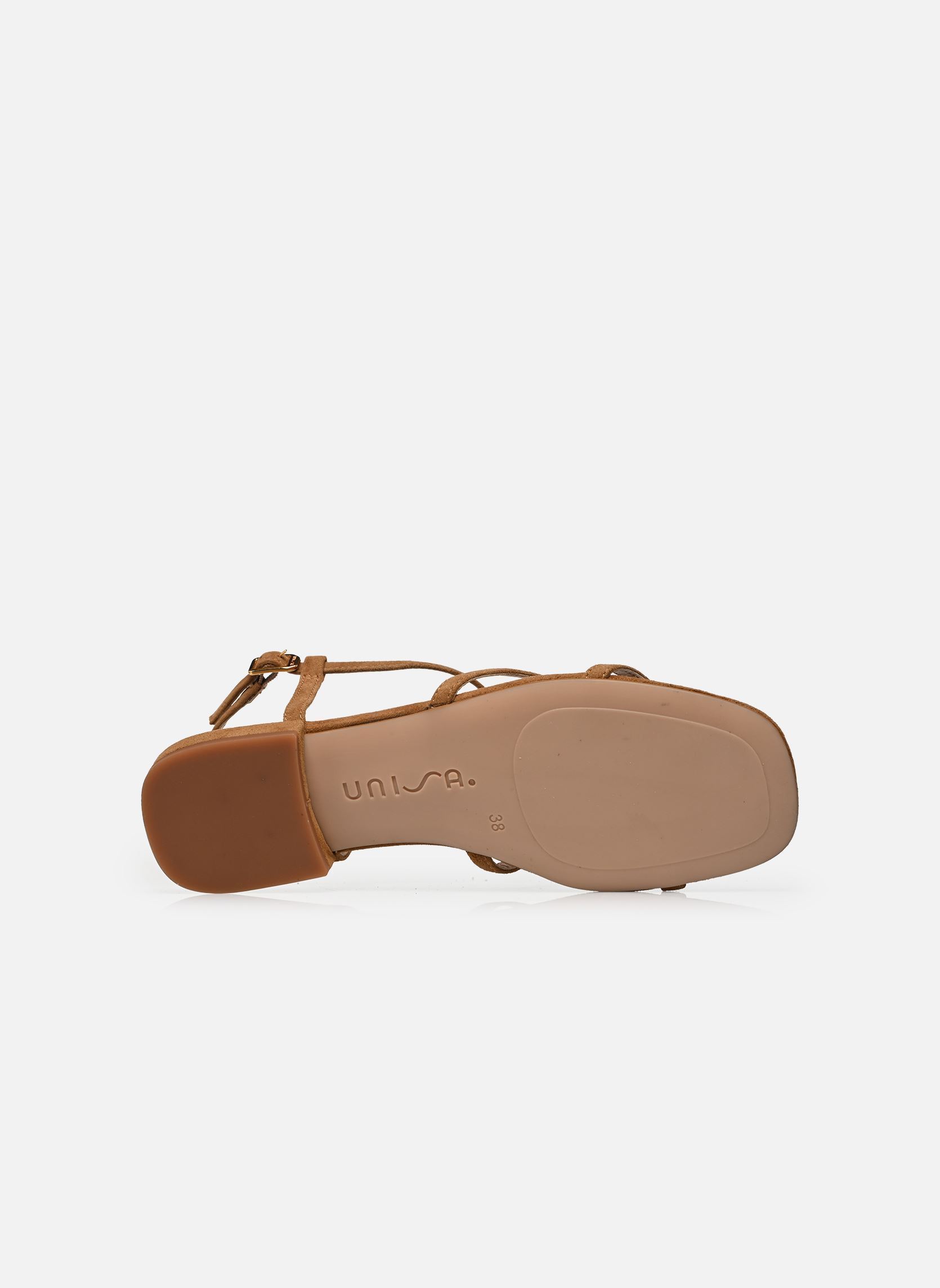 Flache Sandalen CARENA_KS damen beige Unisa Flache Sandalen CARENA_KS damen beige MISTRAL