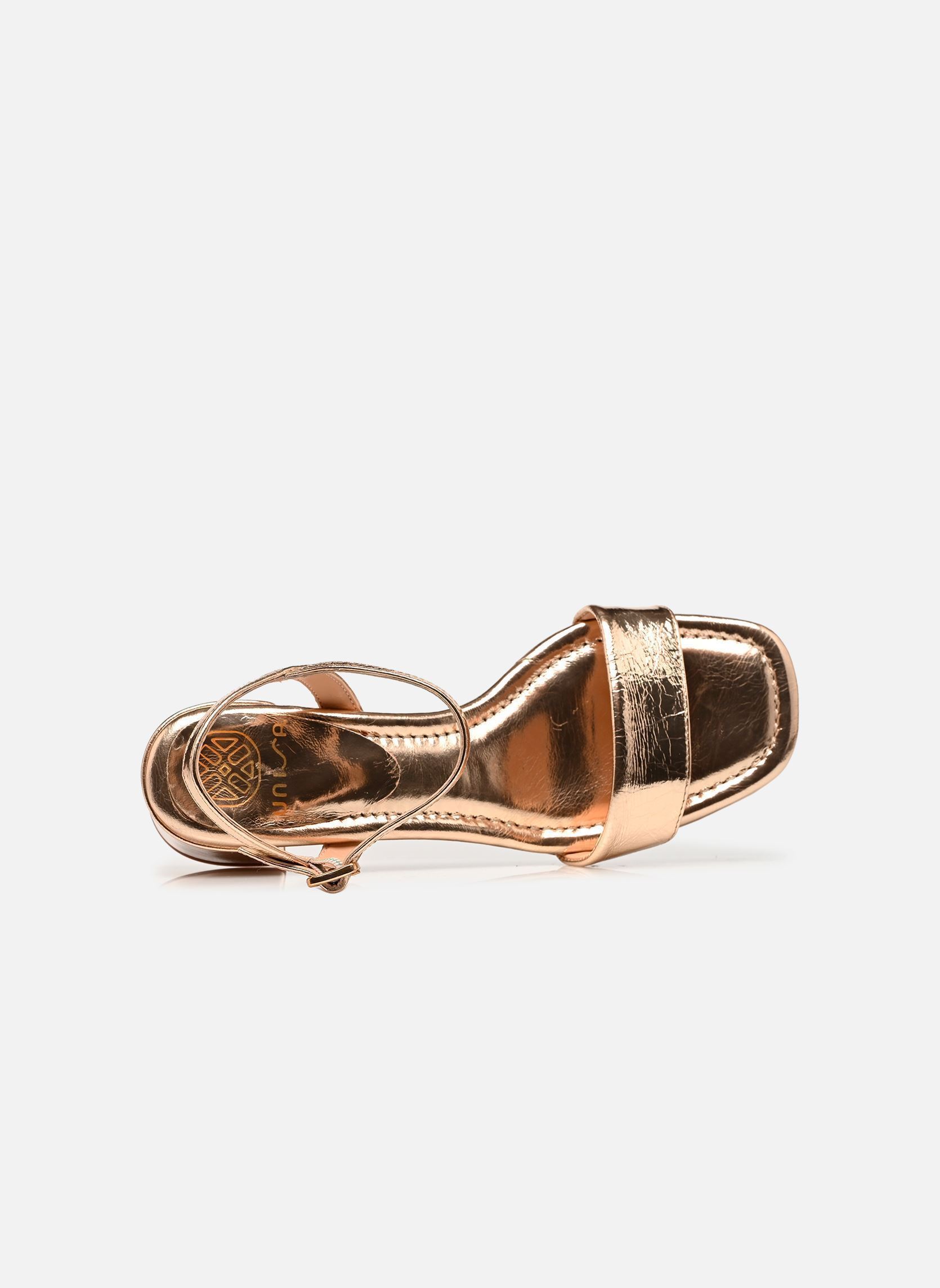 Sandalen KIALA_MER dames goud en brons Unisa Sandalen KIALA_MER dames goud en brons Platino