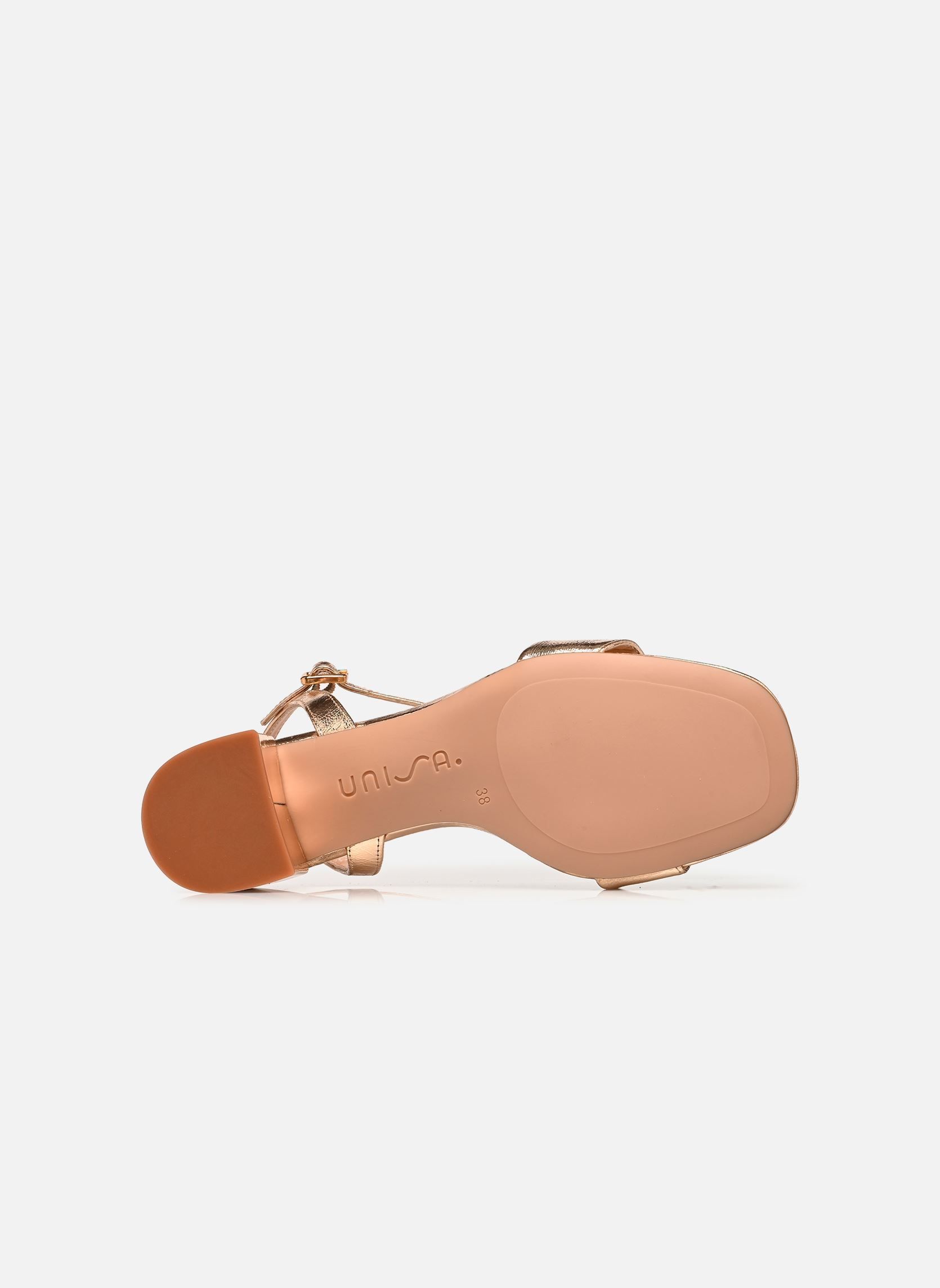Sandalen KIALA_MER dames goud en brons Unisa Sandalen KIALA_MER dames goud en brons Platino