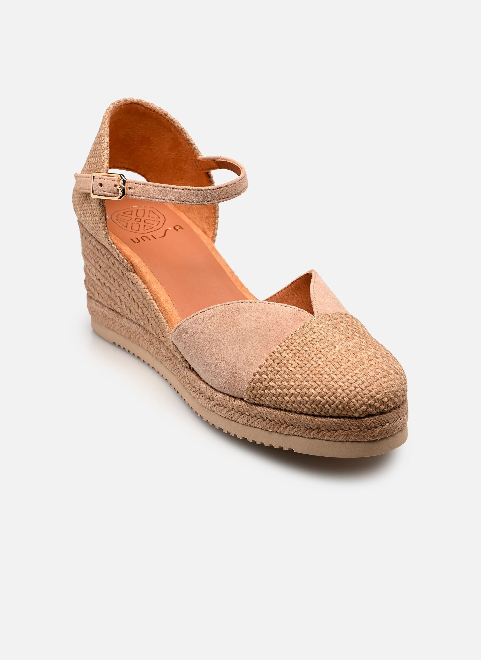 Keil- und Plateausandalen CECH_26_ECL_KS damen beige Unisa Keil- und Plateausandalen CECH_26_ECL_KS damen beige Skin
