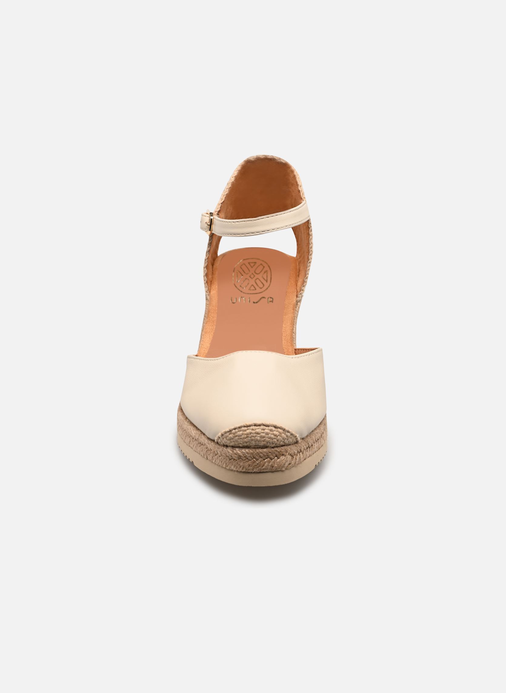 Sandali con zeppa e plateau CACERES_26_NTO donna bianco Unisa Sandali con zeppa e plateau CACERES_26_NTO donna bianco Ivory
