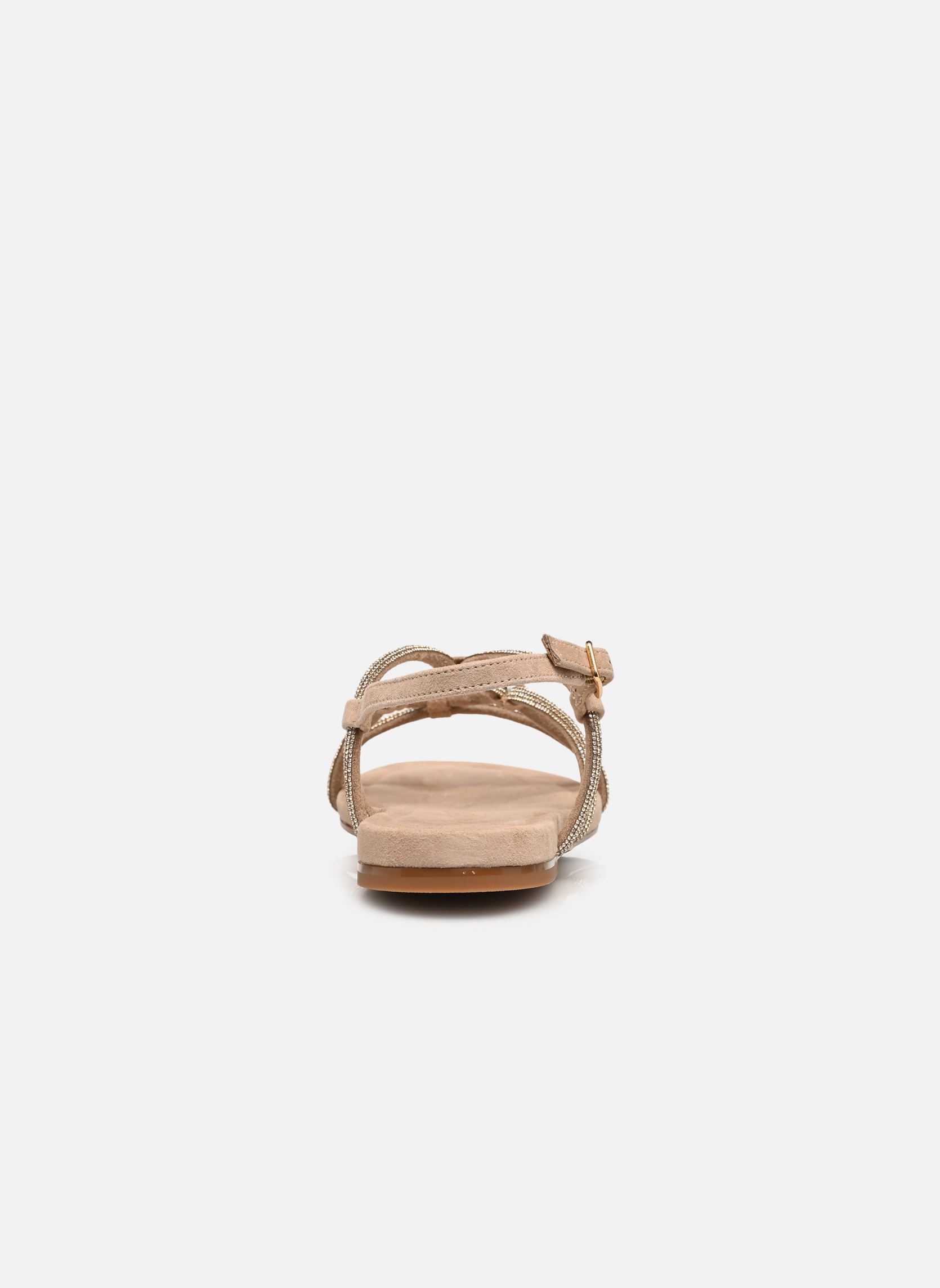 Flache Sandalen COOPER_26_KS damen beige Unisa Flache Sandalen COOPER_26_KS damen beige Skin