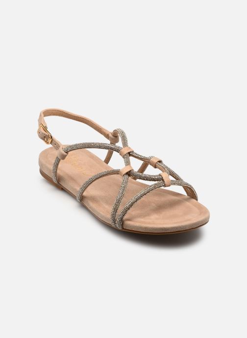 Unisa Sandales plates COOPER_26_KS femme beige