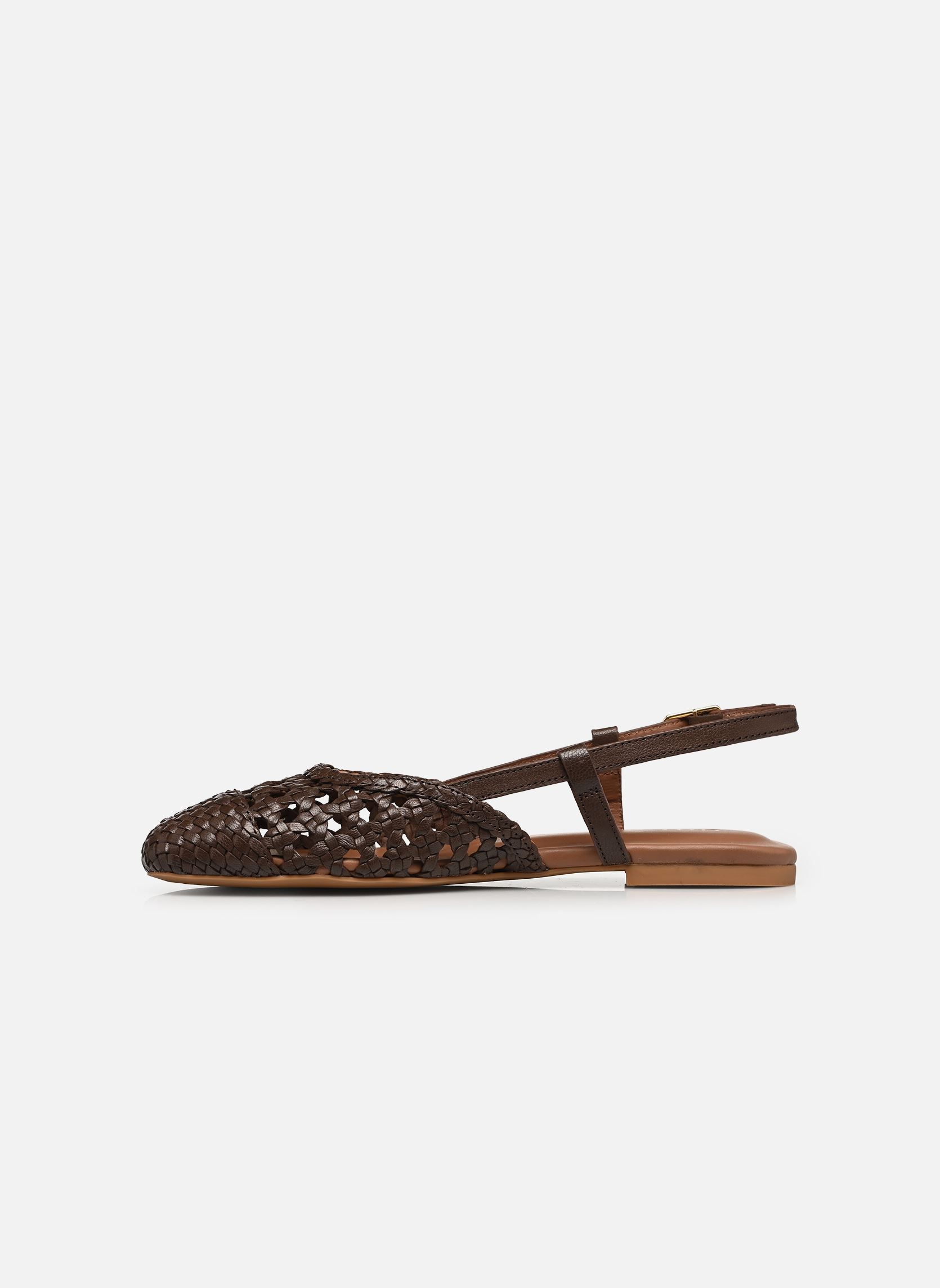 Slingback pumps BADRI_CRF dames bruin Unisa Slingback pumps BADRI_CRF dames bruin Mid brown