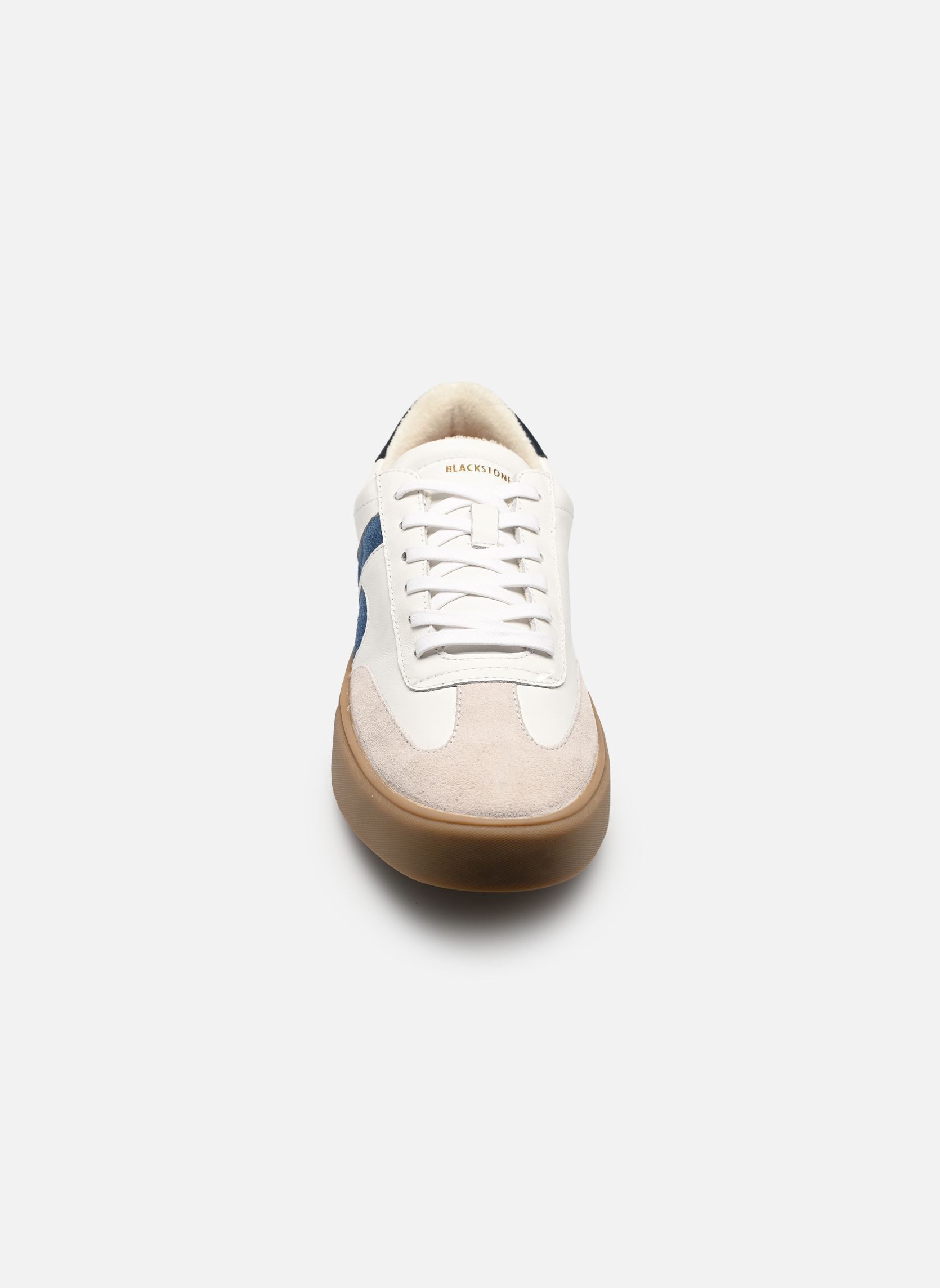 Niedrige Sneaker Quartz Auden herren weiß Blackstone Niedrige Sneaker Quartz Auden herren weiß White Blue