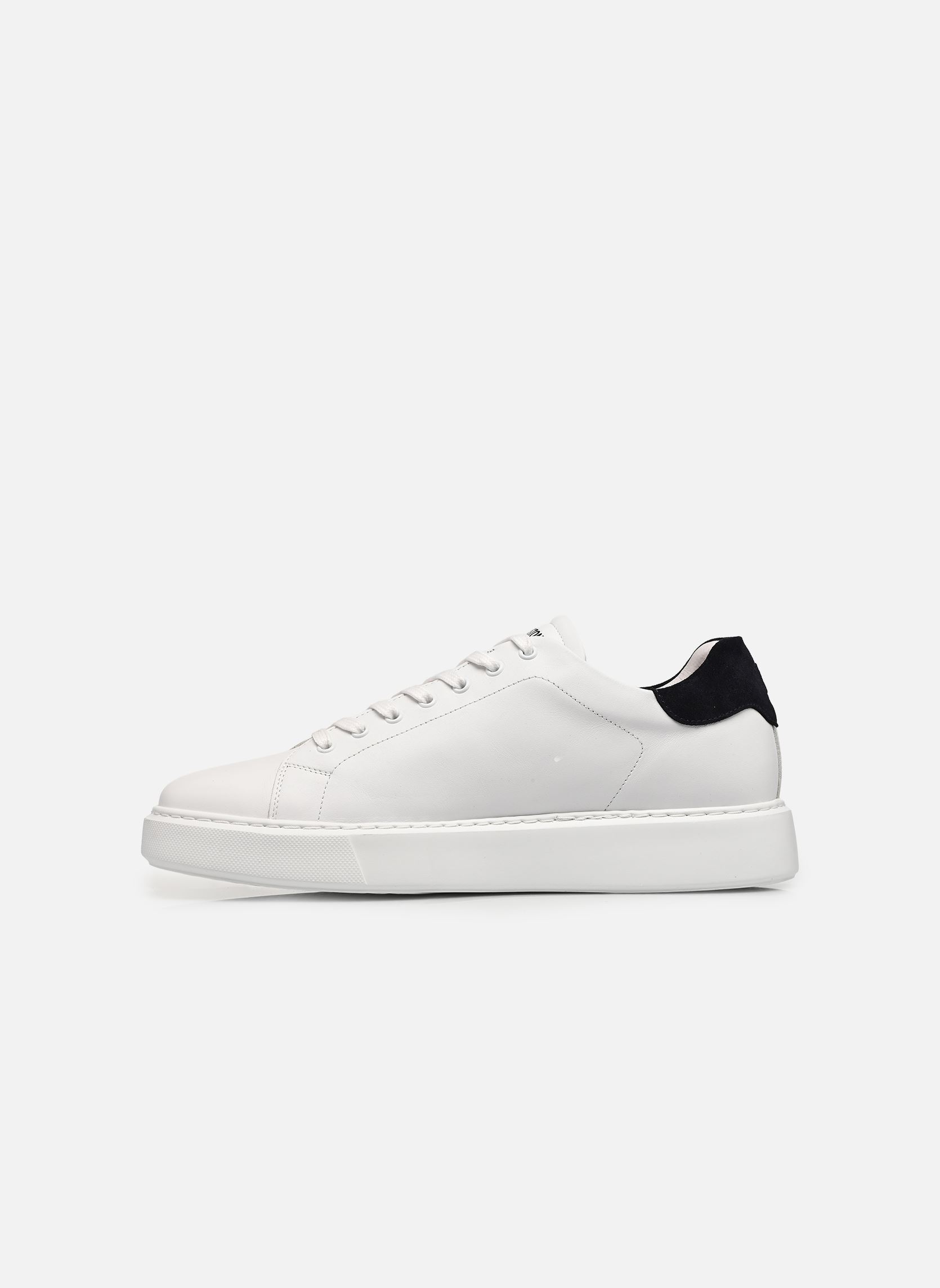 Baskets basses Stanley Miles M homme blanc Blackstone Baskets basses Stanley Miles M homme blanc White Blue