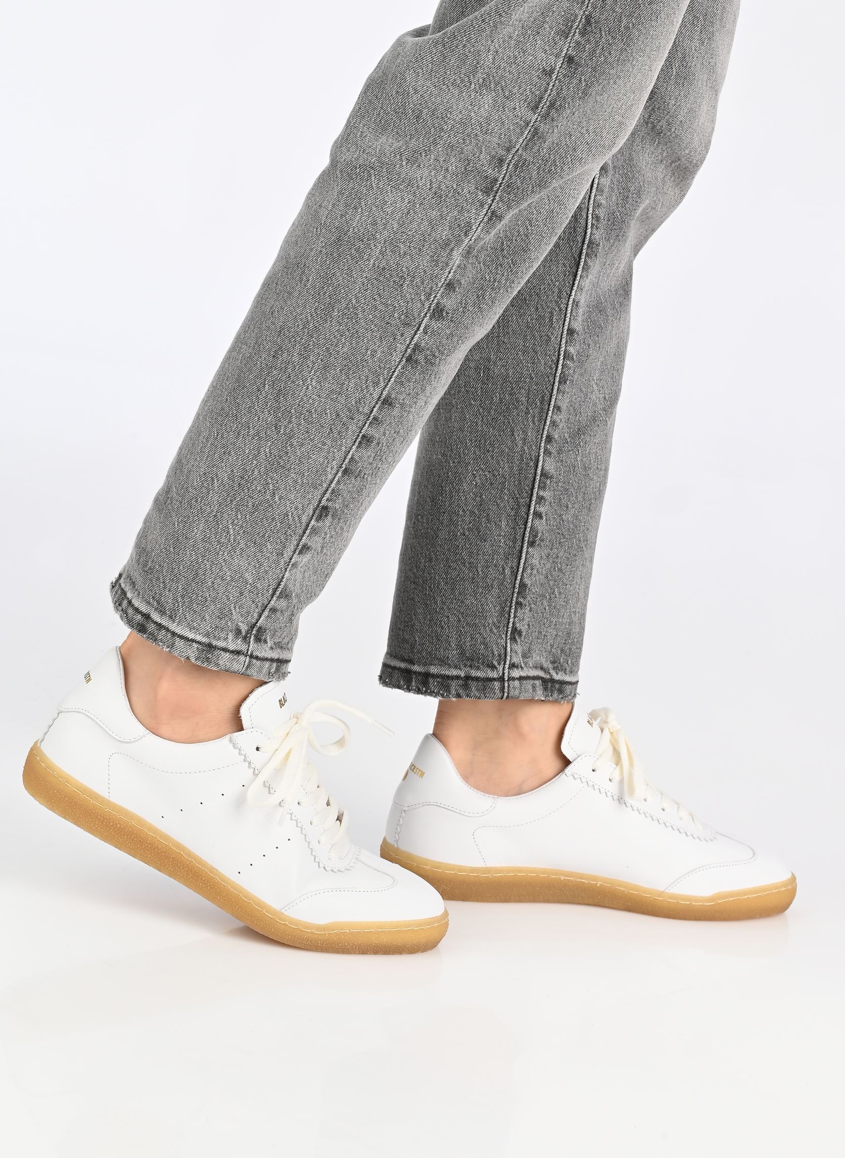Niedrige Sneaker Sage Cleo damen weiß Blackstone Niedrige Sneaker Sage Cleo damen weiß White