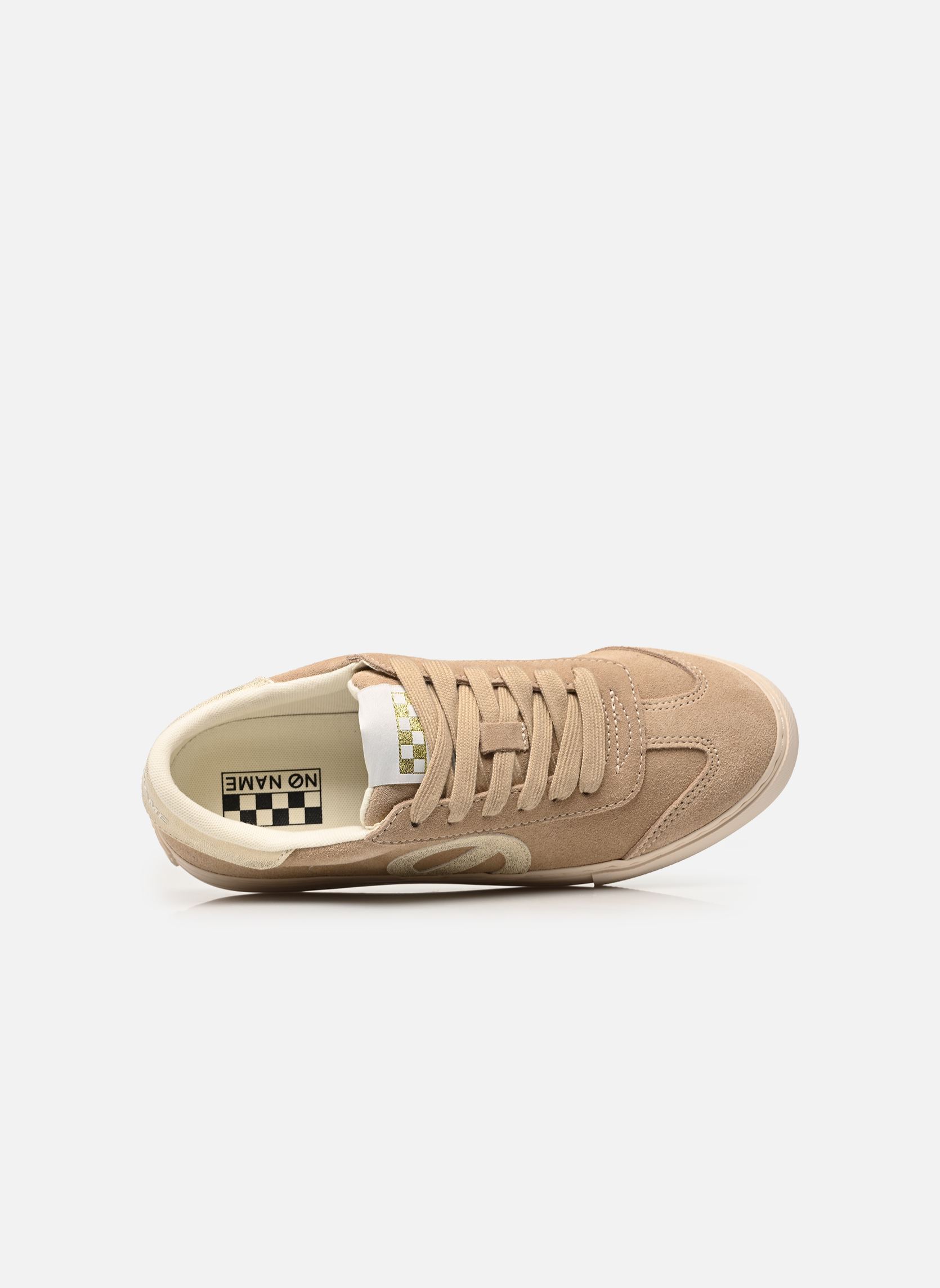Sneakers Arcade Toe Side dames bruin No Name Sneakers Arcade Toe Side dames bruin BEIGE/L.GOLD