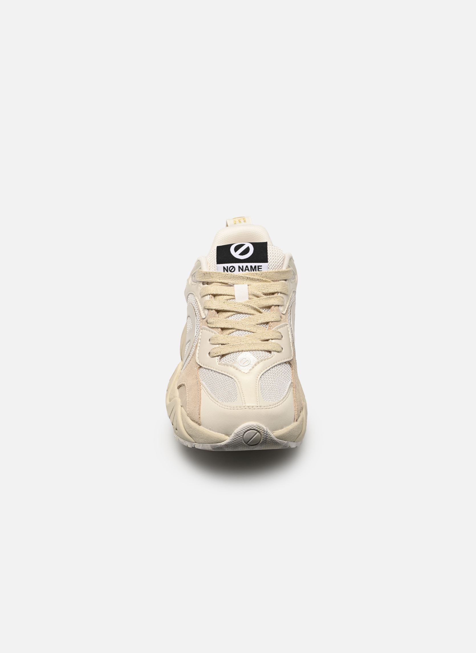 Sneakers Krazee Runner dames beige No Name Sneakers Krazee Runner dames beige DOVE/PEARL/O.WHITE