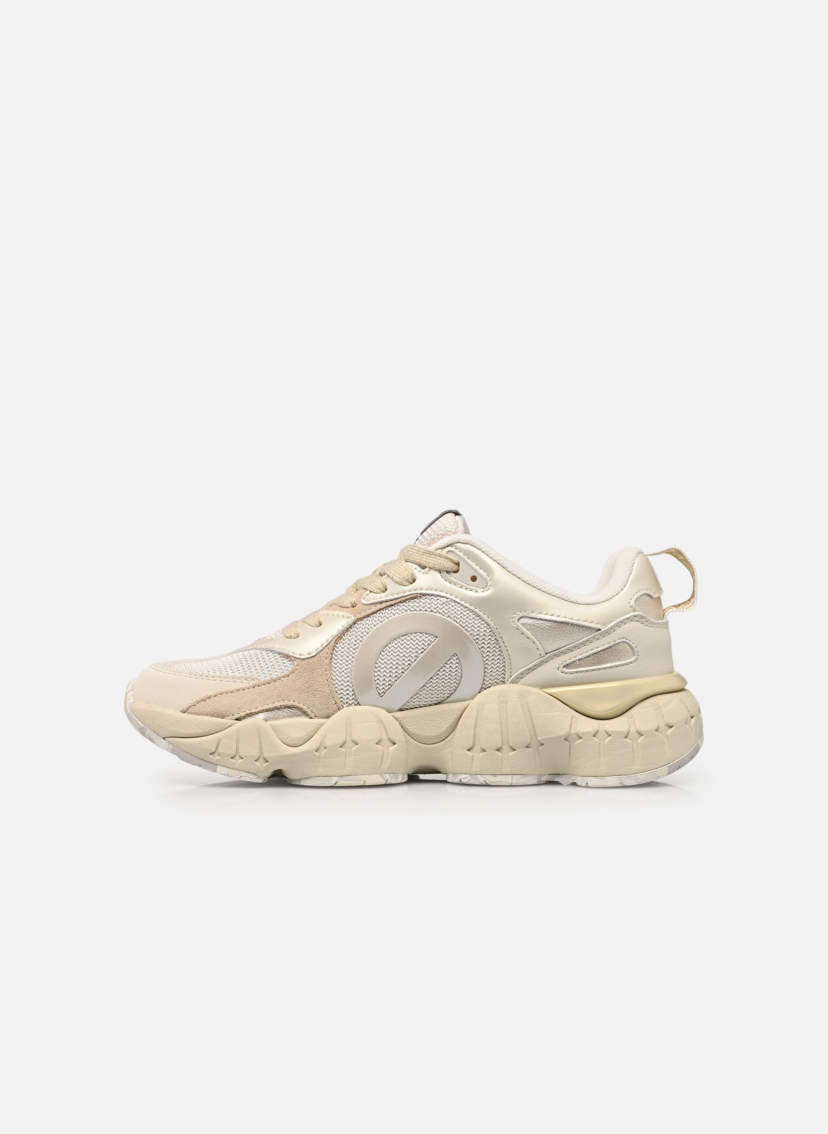 Sneakers Krazee Runner dames beige No Name Sneakers Krazee Runner dames beige DOVE/PEARL/O.WHITE