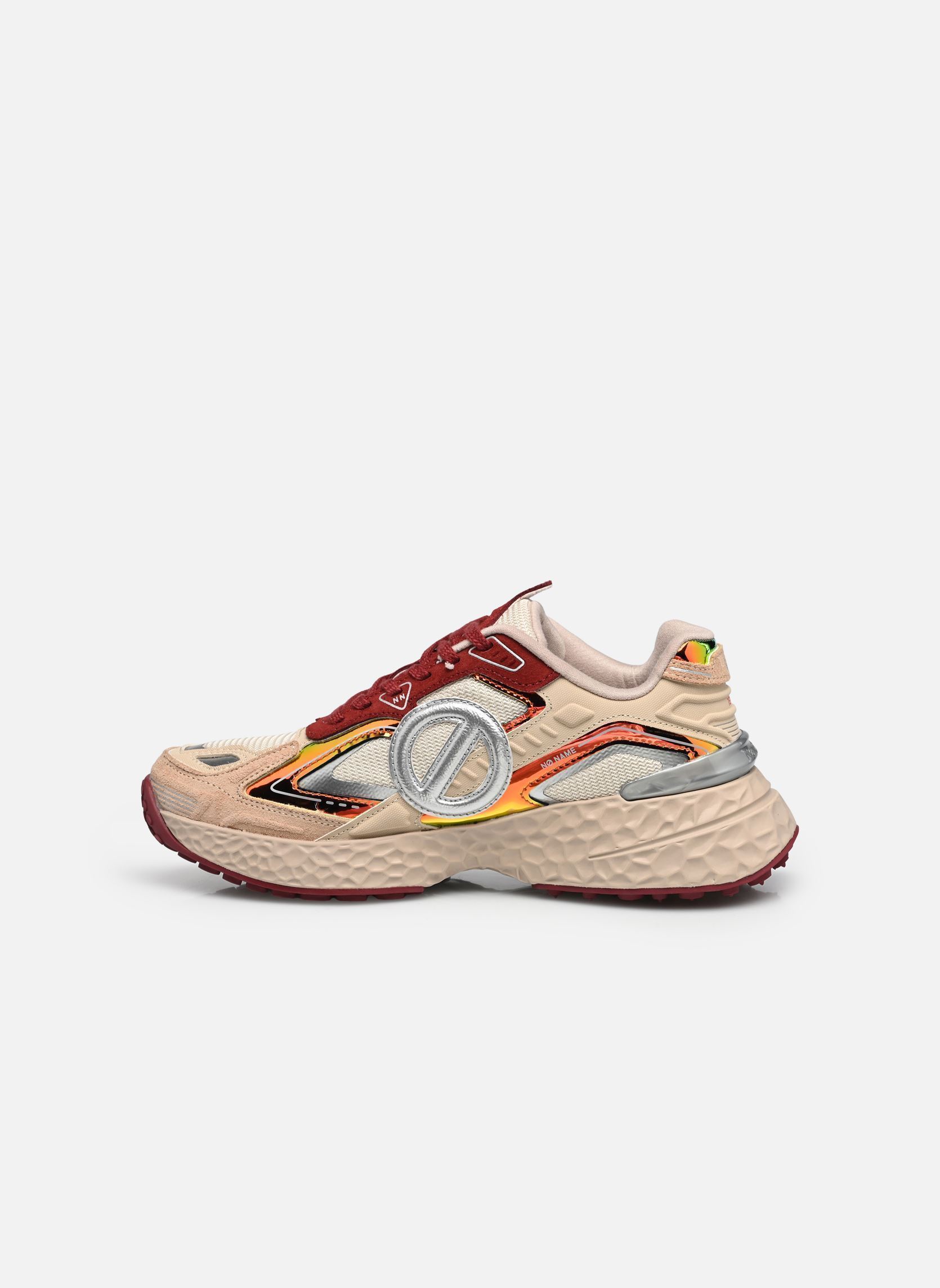 Lage sneakers Carter 2.0 Tech dames beige No Name Lage sneakers Carter 2.0 Tech dames beige CREAM/NUDE/CHERRY