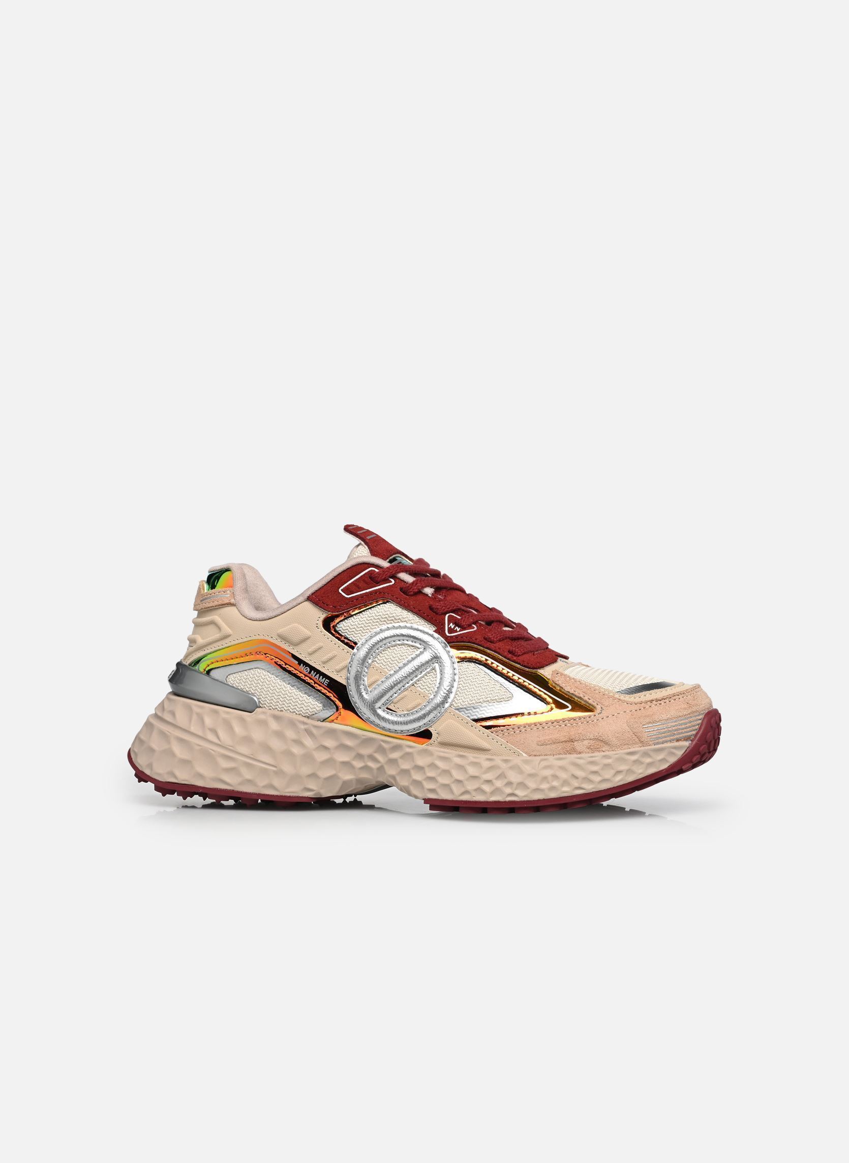 Lage sneakers Carter 2.0 Tech dames beige No Name Lage sneakers Carter 2.0 Tech dames beige CREAM/NUDE/CHERRY