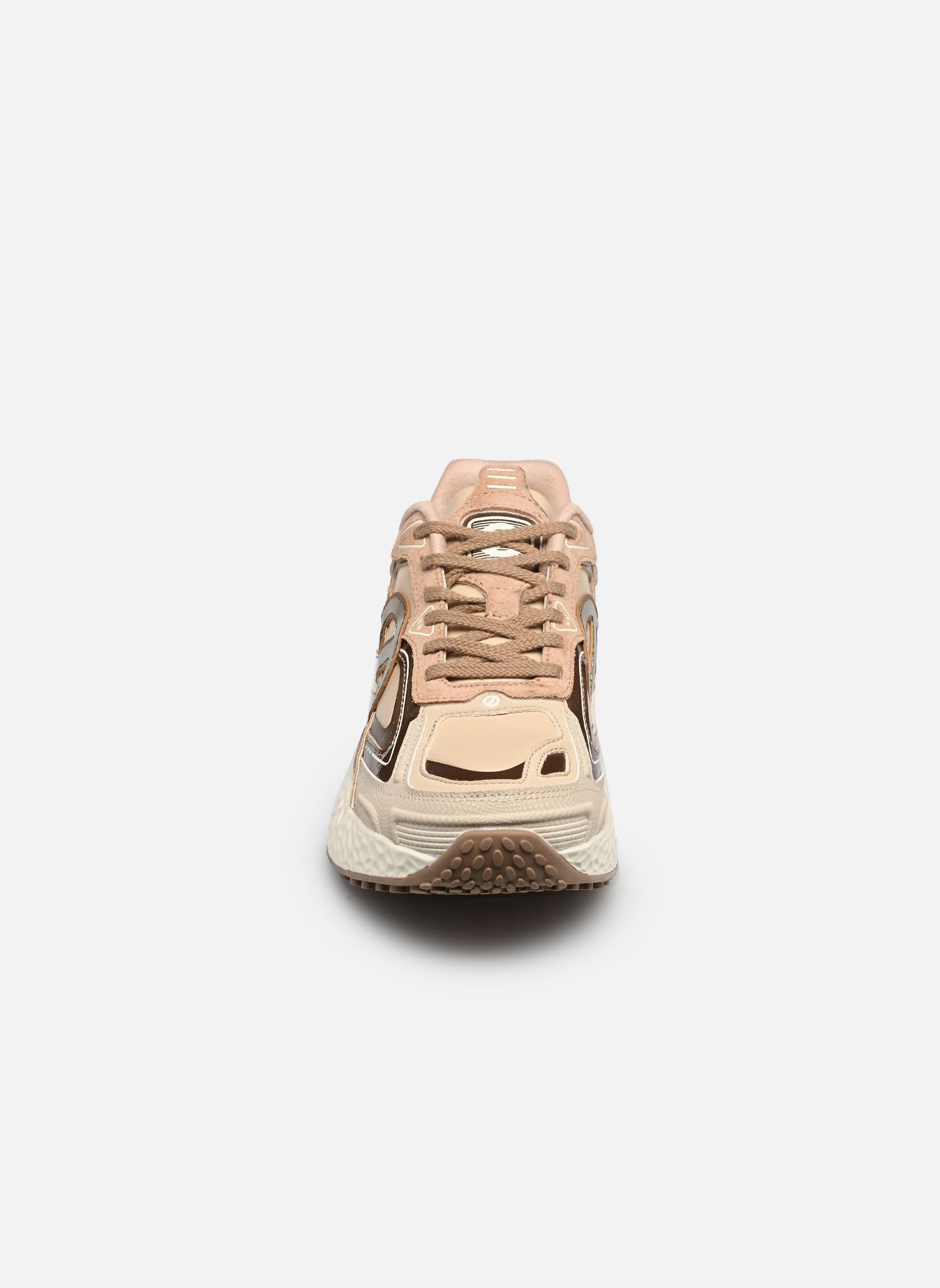 Lage sneakers Carter 2.0 Tech dames beige No Name Lage sneakers Carter 2.0 Tech dames beige GOLD/BEIGE/GOLD