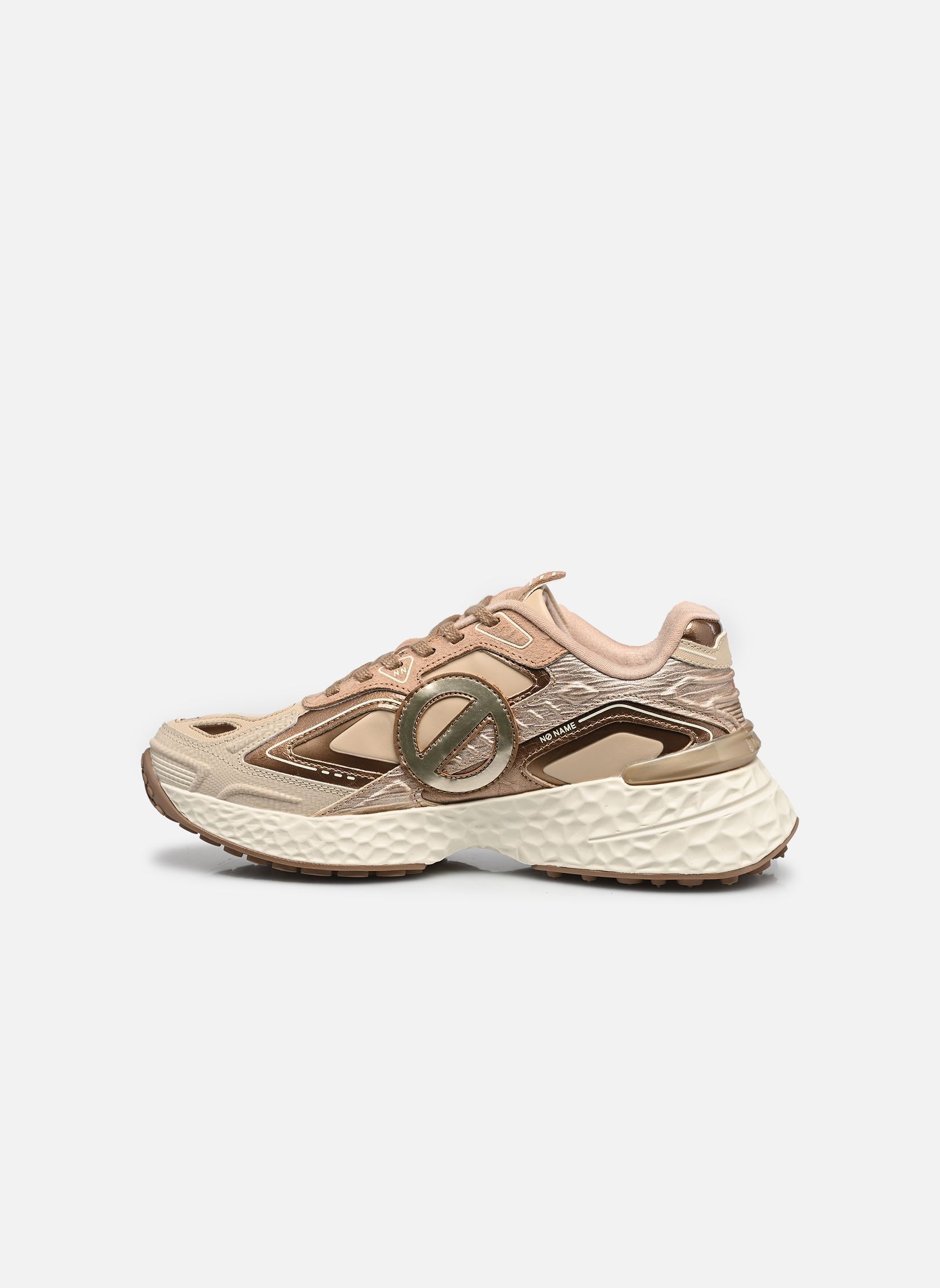 Lage sneakers Carter 2.0 Tech dames beige No Name Lage sneakers Carter 2.0 Tech dames beige GOLD/BEIGE/GOLD