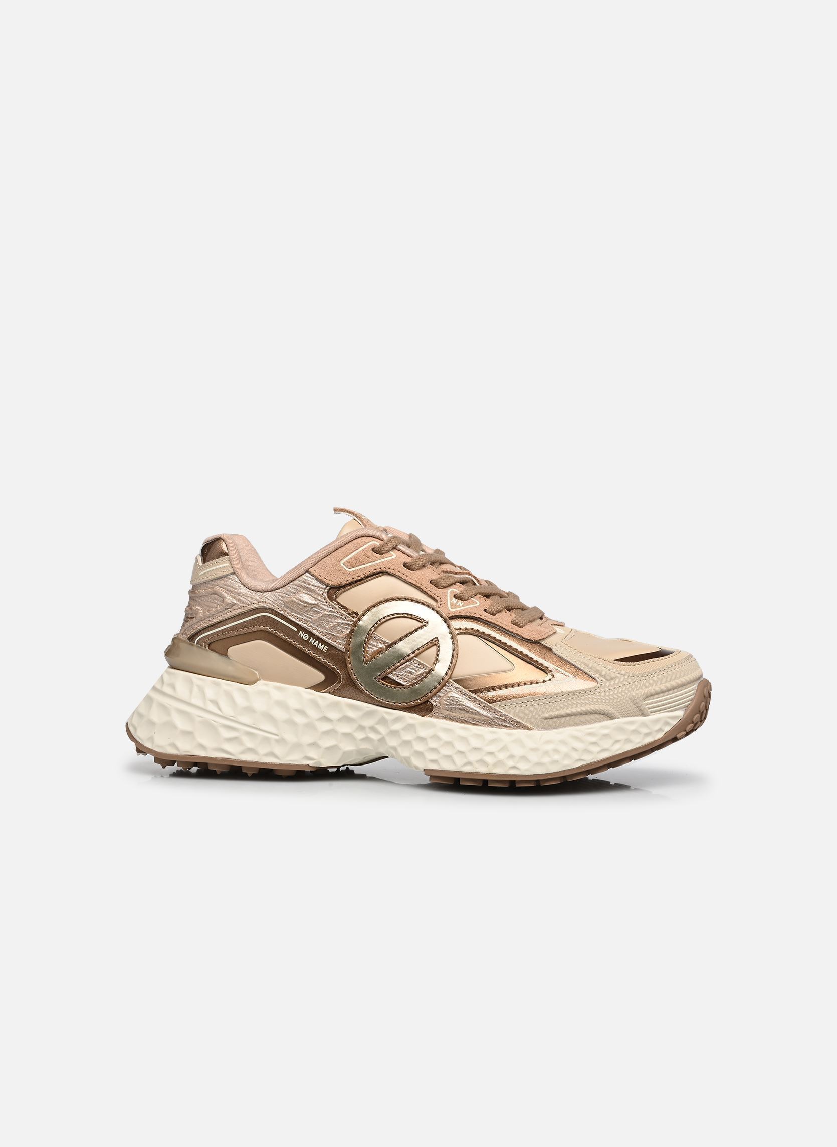 Lage sneakers Carter 2.0 Tech dames beige No Name Lage sneakers Carter 2.0 Tech dames beige GOLD/BEIGE/GOLD