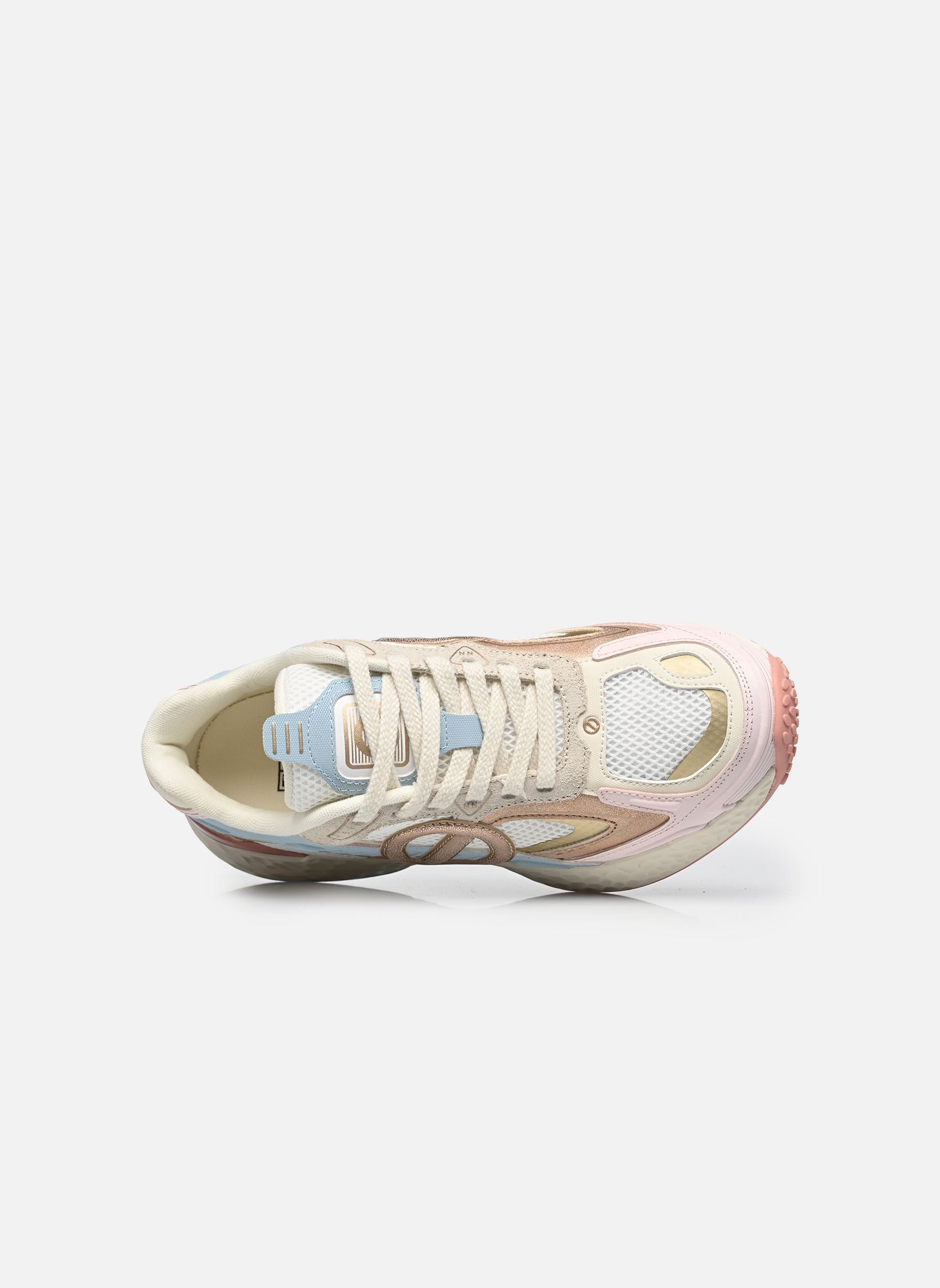 Baskets basses Carter 2.0 Tech femme multicolore No Name Baskets basses Carter 2.0 Tech femme multicolore O.WHITE/PINK/SKY