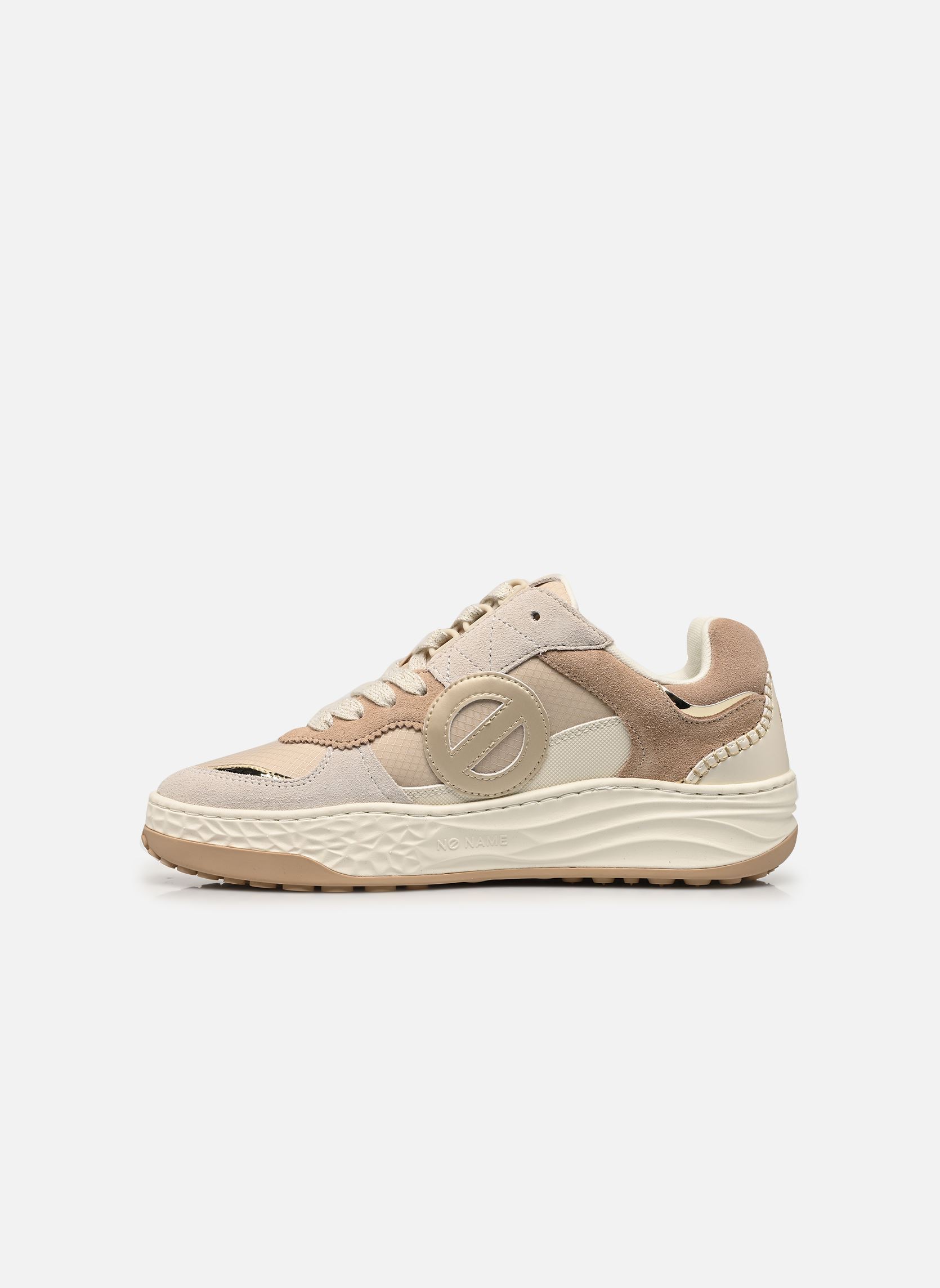 Sneakers Tyler Court dames beige No Name Sneakers Tyler Court dames beige BEIGE/BEIGE/L.GOLD