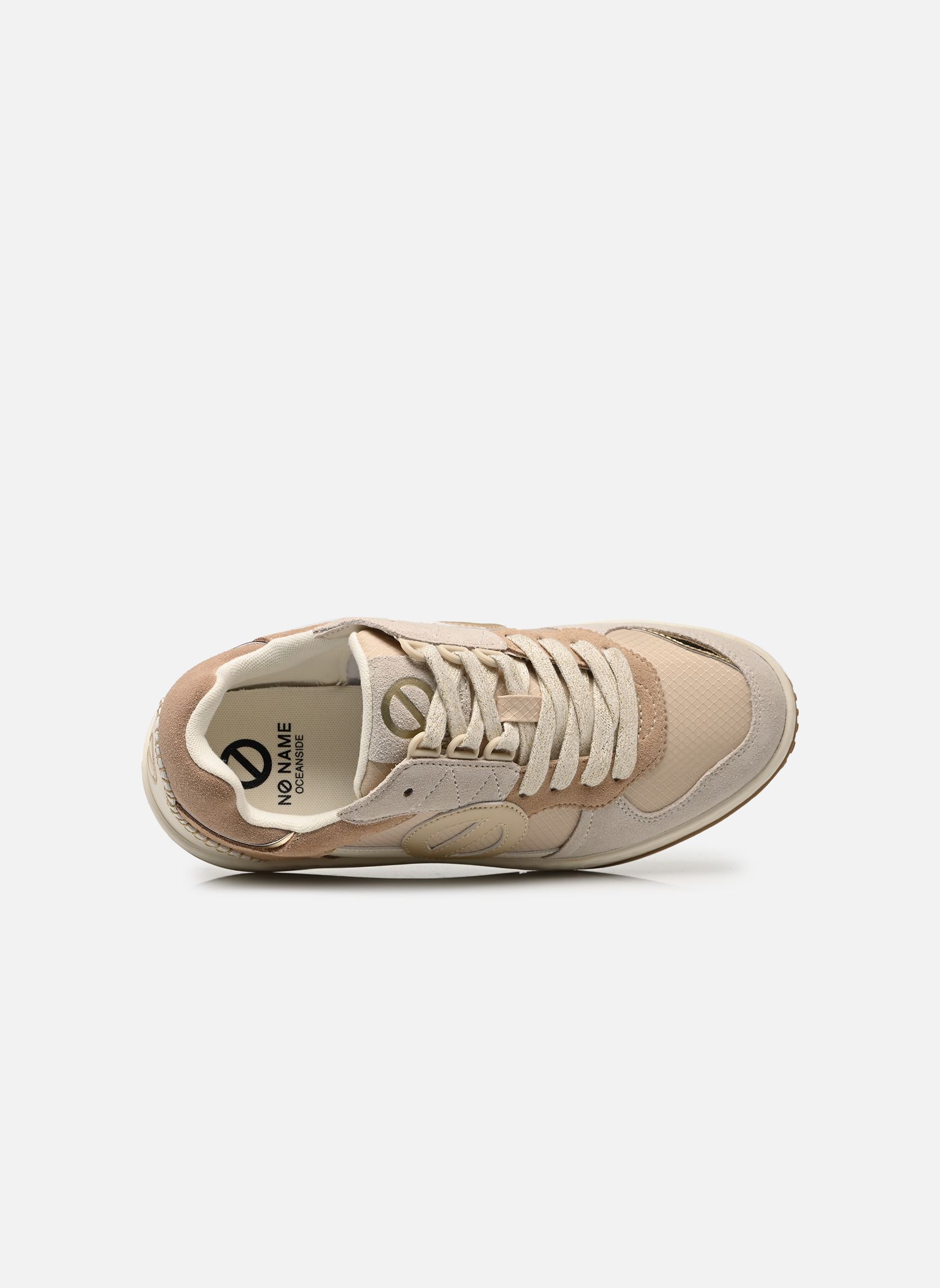 Sneakers Tyler Court dames beige No Name Sneakers Tyler Court dames beige BEIGE/BEIGE/L.GOLD