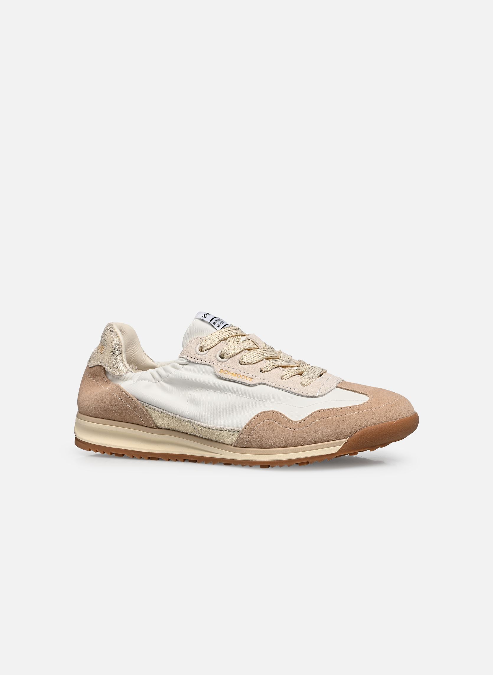 Baskets Camden Sneaker W femme beige Schmoove Baskets Camden Sneaker W femme beige OFF WHITE/NUDE/L.GOLD