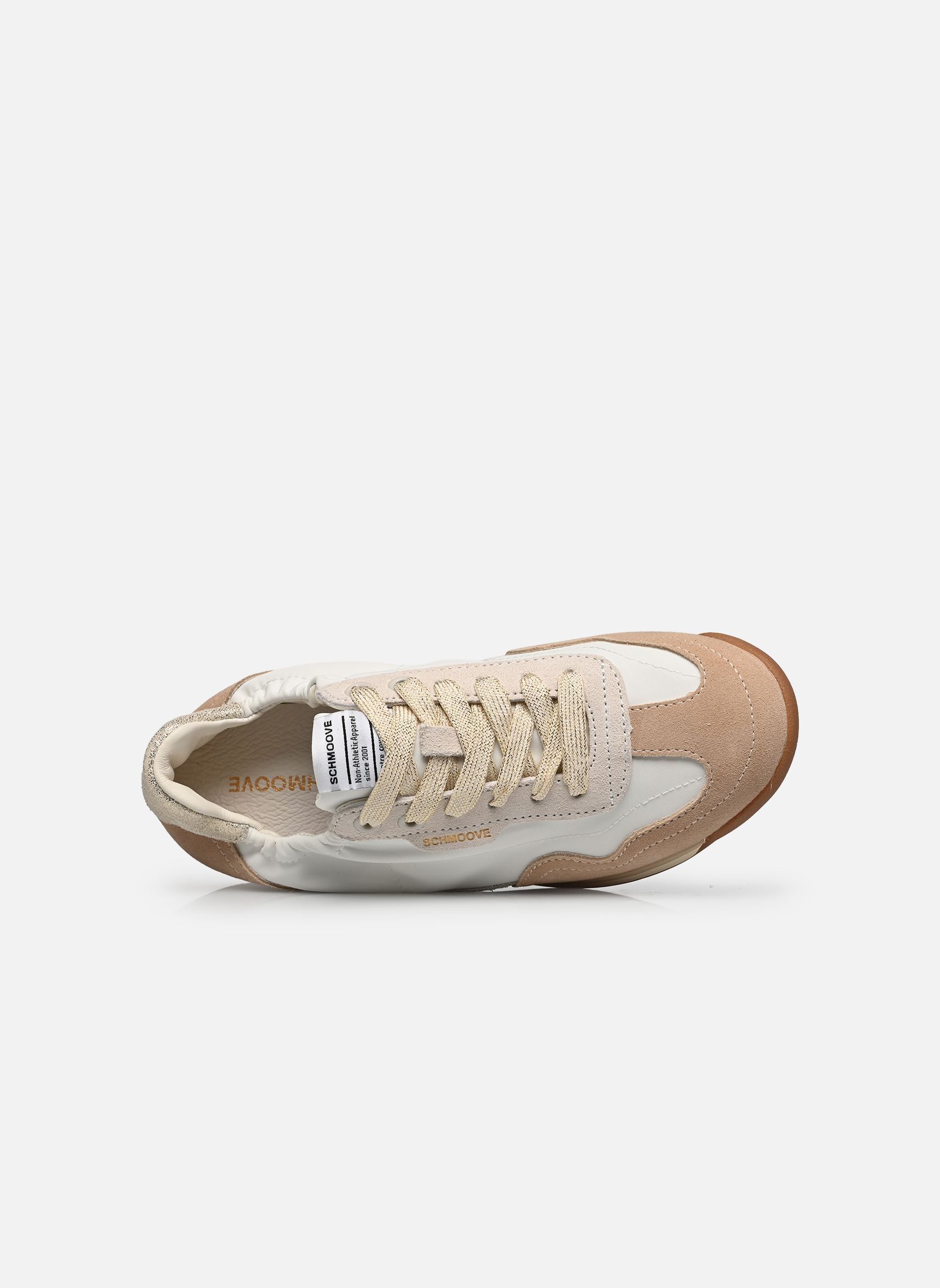 Baskets Camden Sneaker W femme beige Schmoove Baskets Camden Sneaker W femme beige OFF WHITE/NUDE/L.GOLD