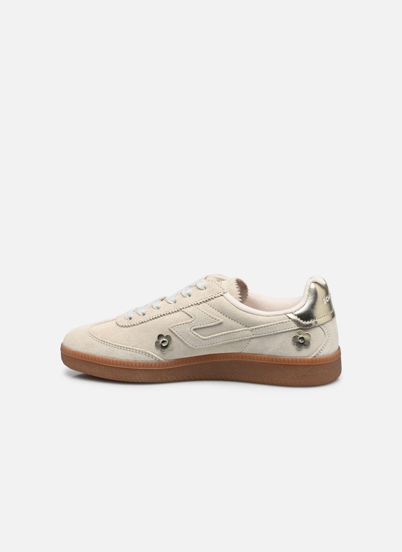Niedrige Sneaker Sheffield Flower W damen weiß Schmoove Niedrige Sneaker Sheffield Flower W damen weiß O.WHITE/L.GOLD
