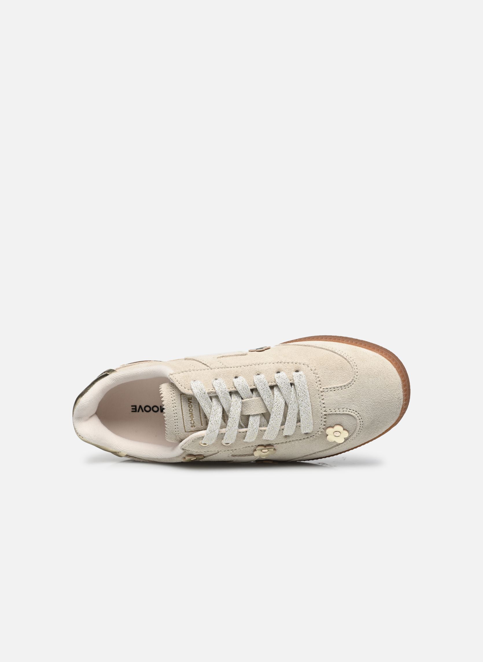 Niedrige Sneaker Sheffield Flower W damen weiß Schmoove Niedrige Sneaker Sheffield Flower W damen weiß O.WHITE/L.GOLD