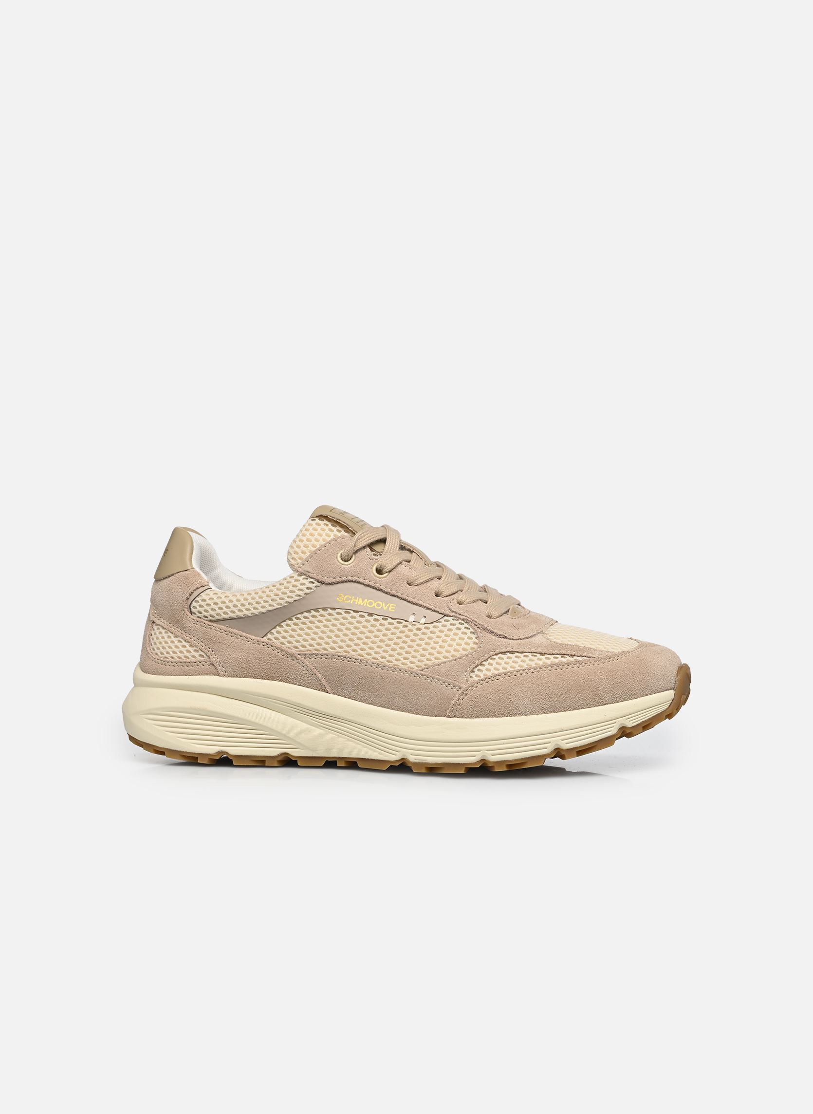 Baskets basses Dusk Runner M homme beige Schmoove Baskets basses Dusk Runner M homme beige DOVE/BEIGE