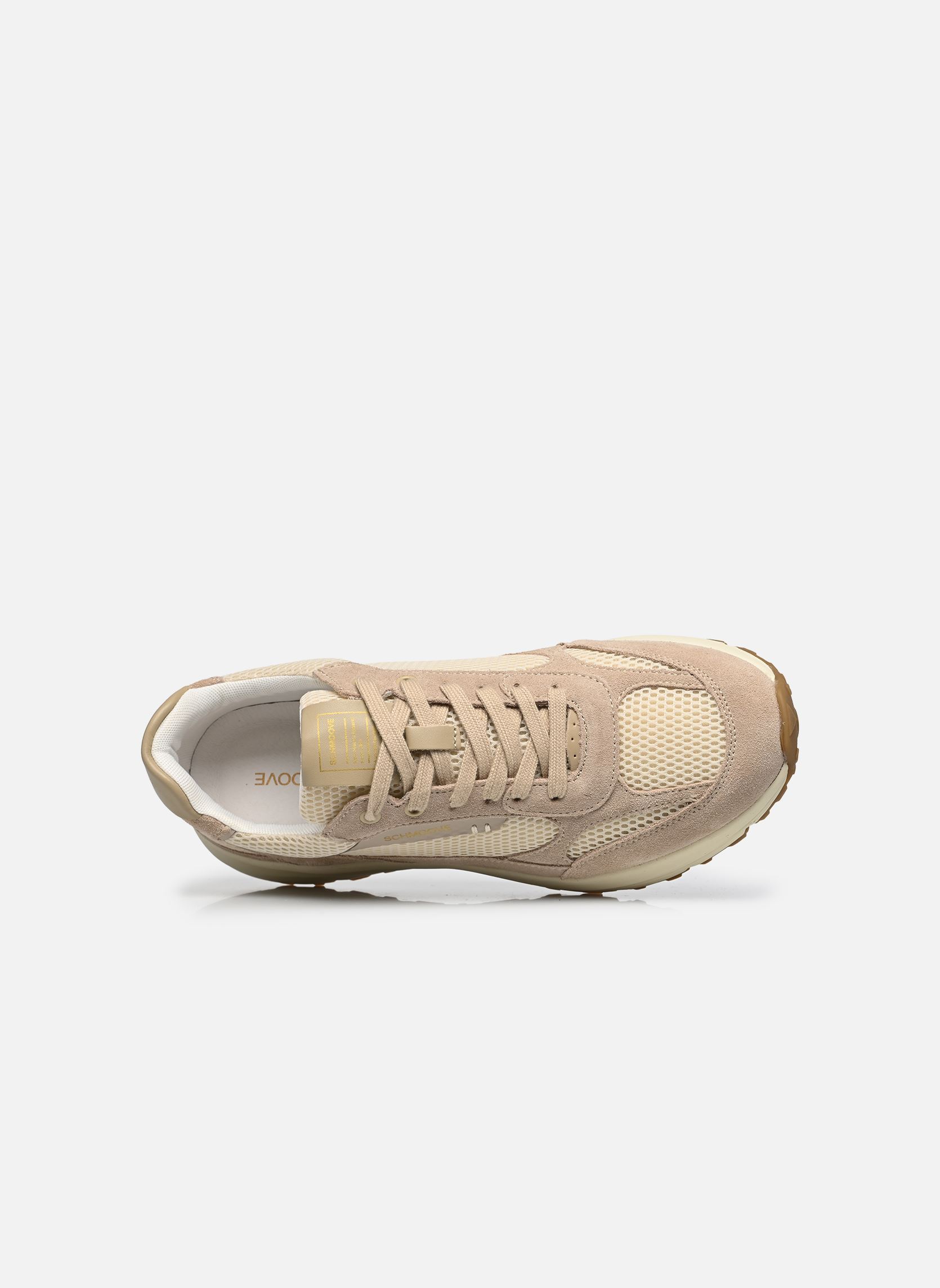 Baskets basses Dusk Runner M homme beige Schmoove Baskets basses Dusk Runner M homme beige DOVE/BEIGE