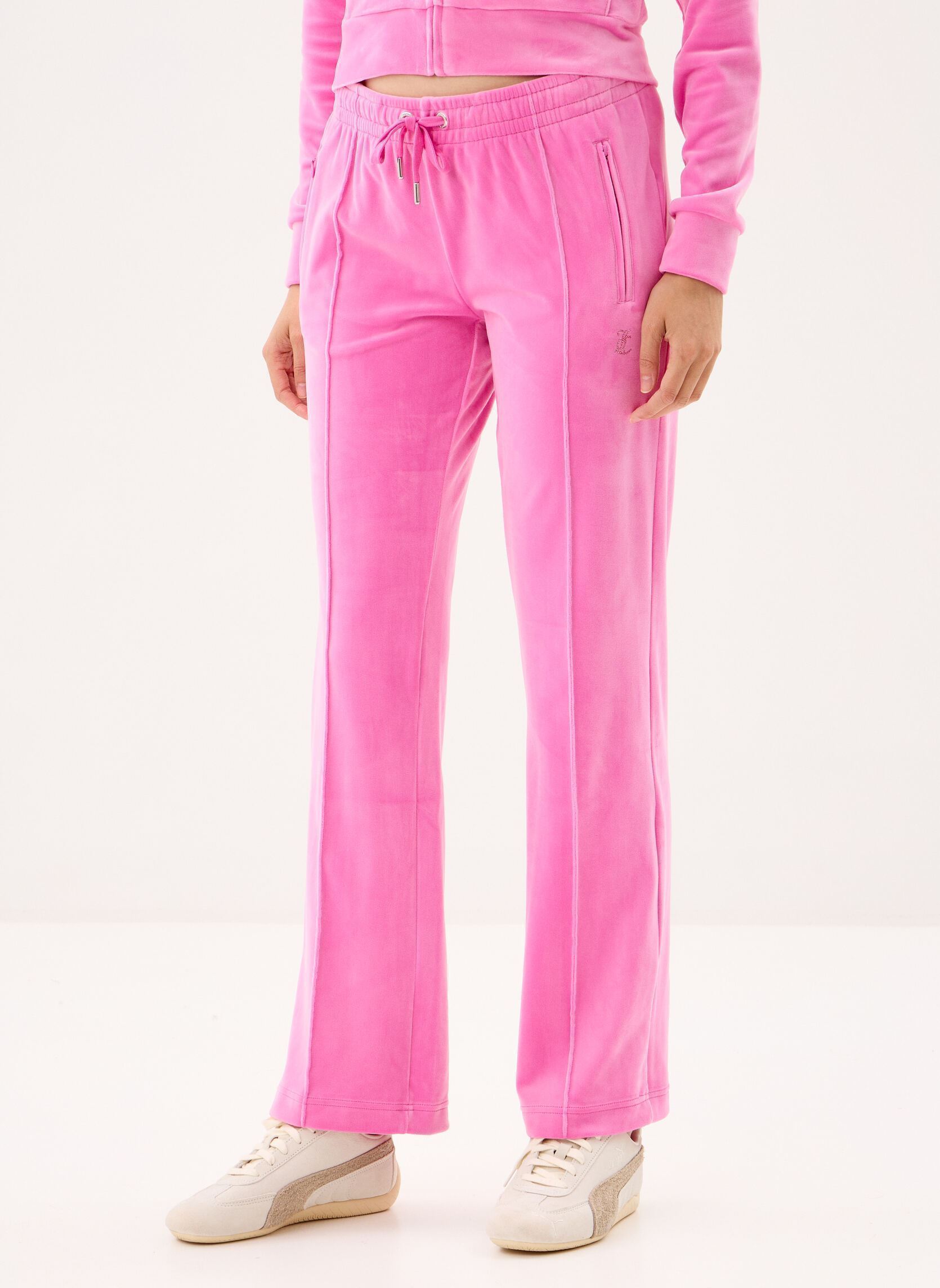 Jogginghosen Tina Col Out Trackp damen rosa JUICY COUTURE Jogginghosen Tina Col Out Trackp damen rosa SUPER PINK
