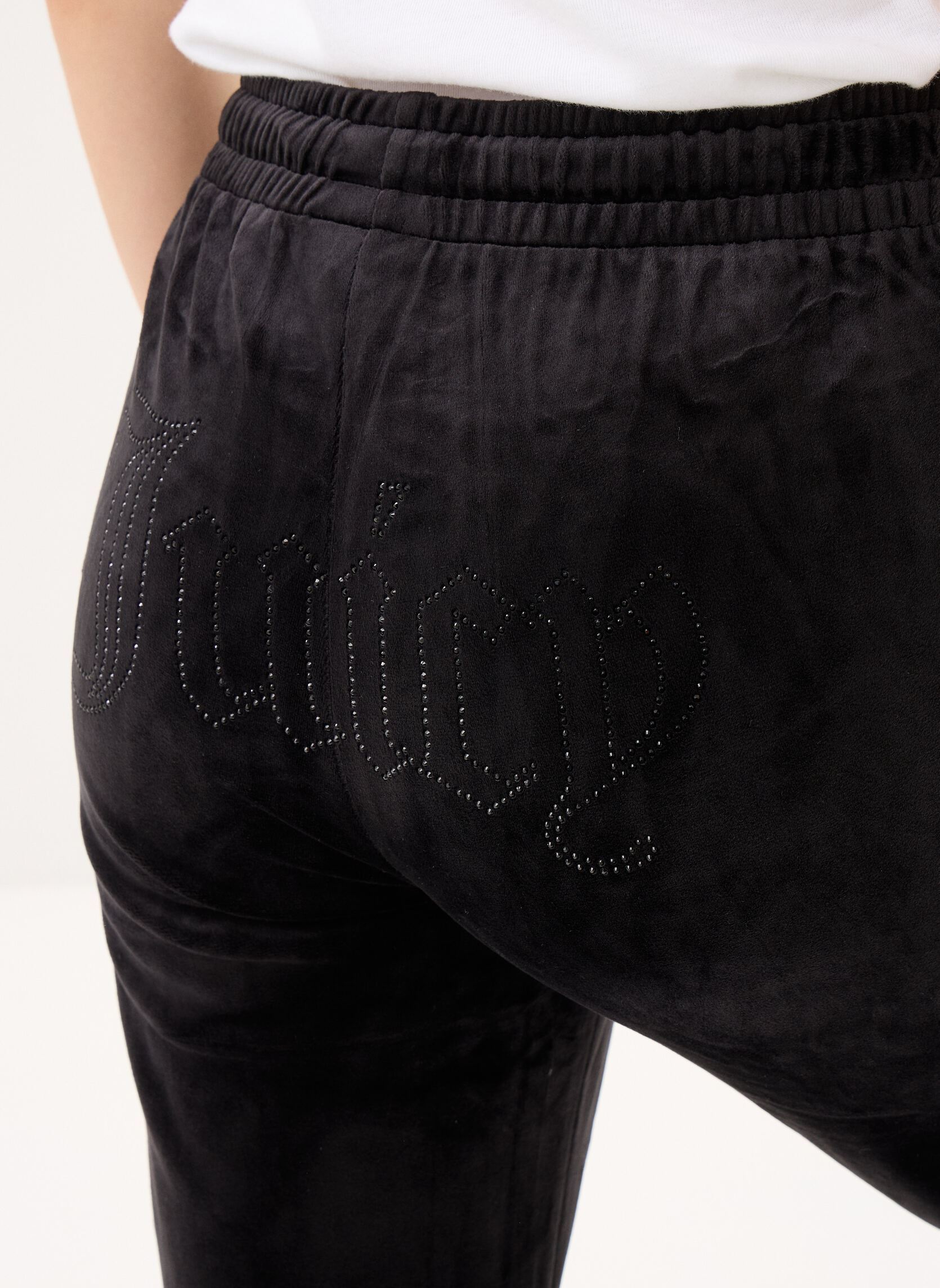 Jogginghosen Tina Col Out Trackp damen schwarz JUICY COUTURE Jogginghosen Tina Col Out Trackp damen schwarz BLACK