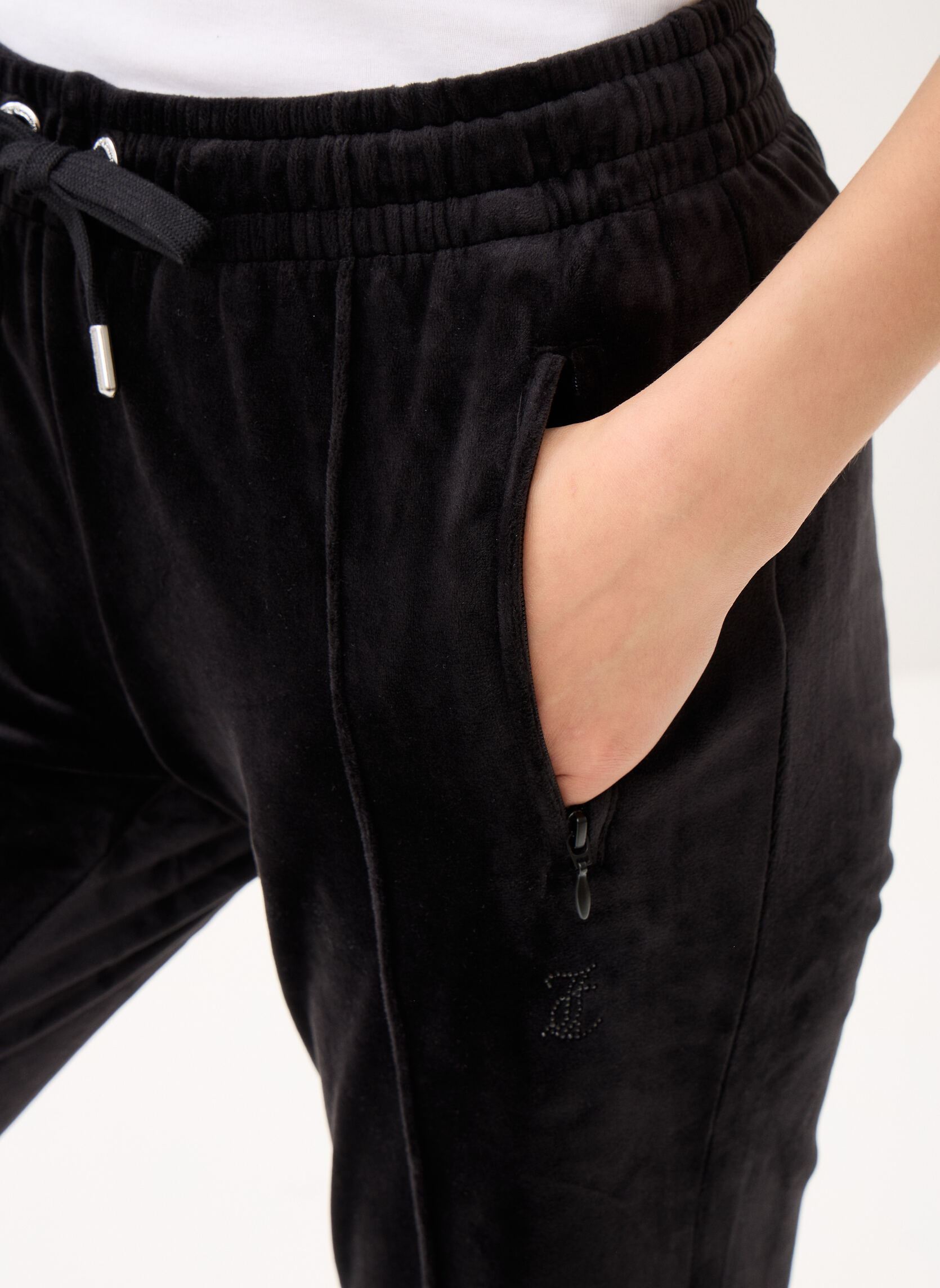 Jogginghosen Tina Col Out Trackp damen schwarz JUICY COUTURE Jogginghosen Tina Col Out Trackp damen schwarz BLACK