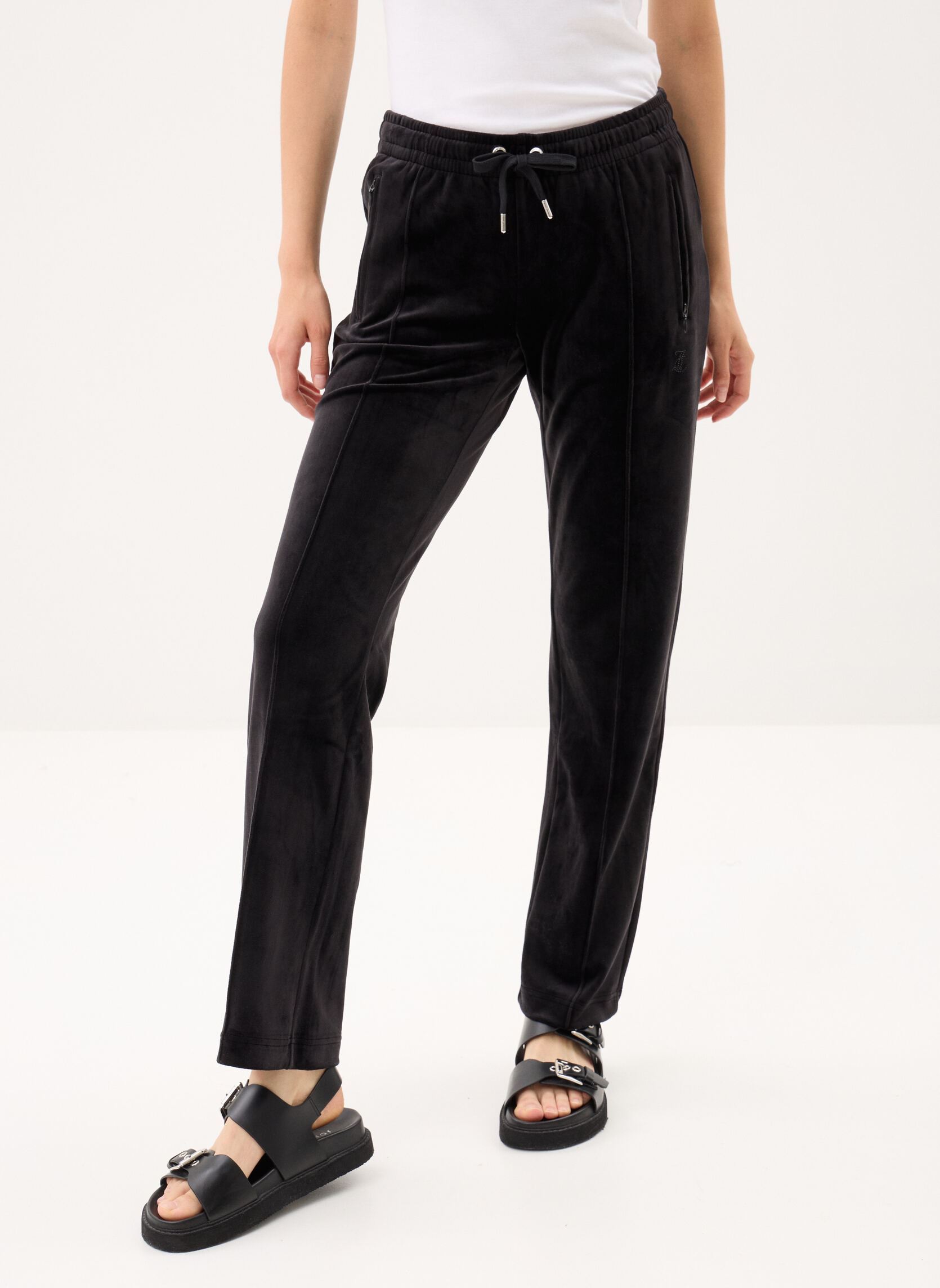 Jogginghosen Tina Col Out Trackp damen schwarz JUICY COUTURE Jogginghosen Tina Col Out Trackp damen schwarz BLACK