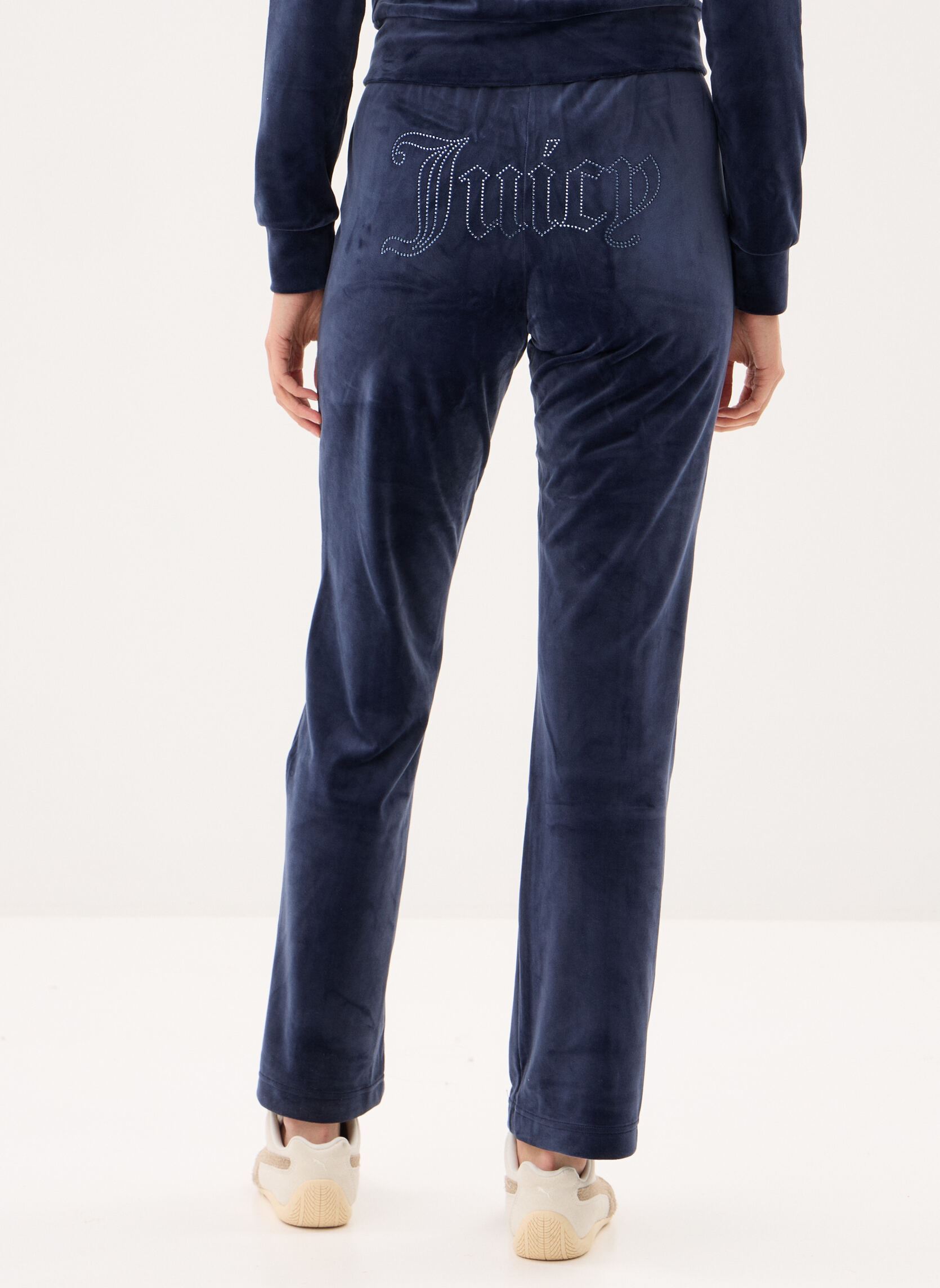 Bas de jogging Tina Col Out Trackp femme bleu JUICY COUTURE Bas de jogging Tina Col Out Trackp femme bleu NIGHT SKY