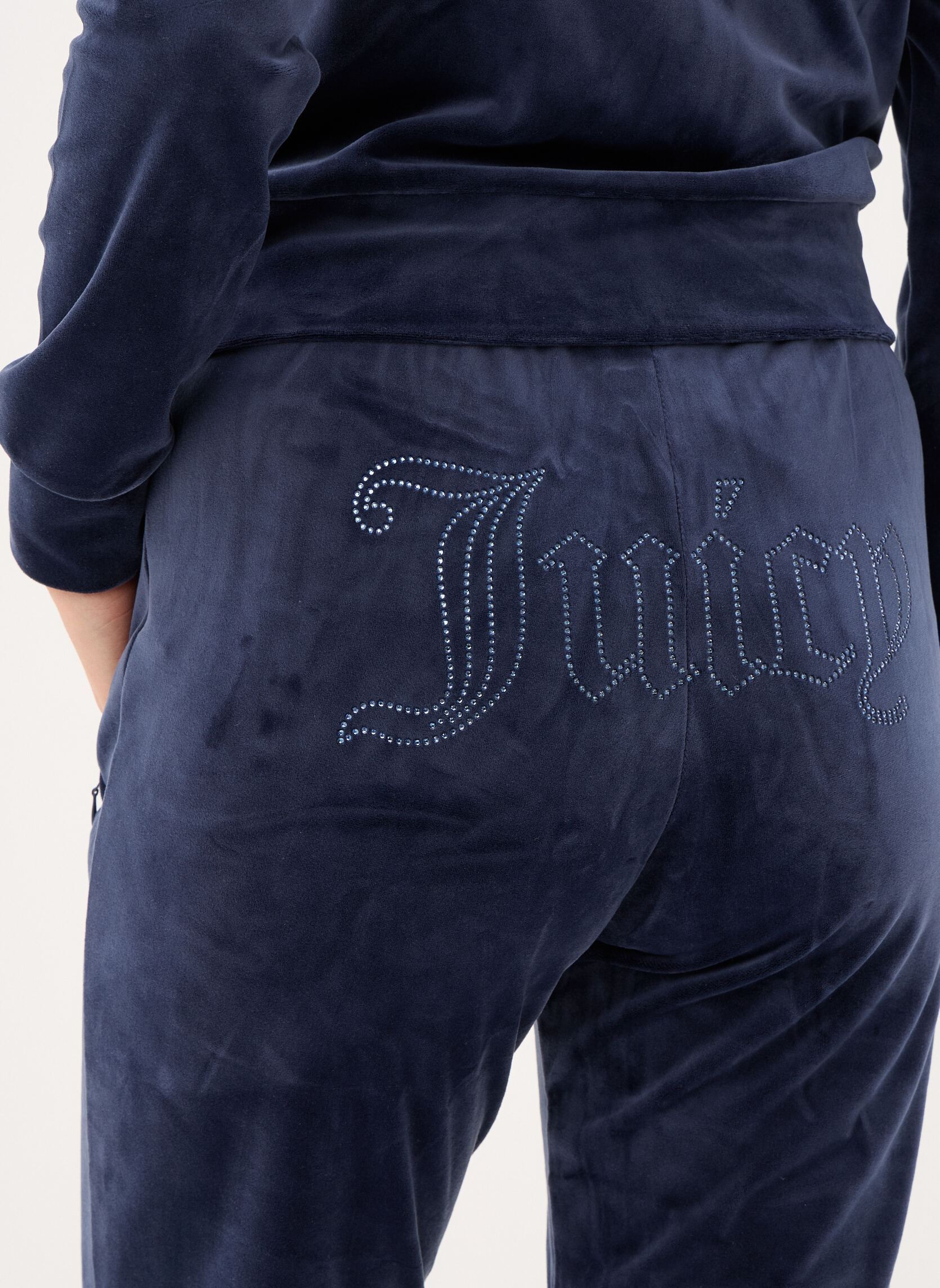 Bas de jogging Tina Col Out Trackp femme bleu JUICY COUTURE Bas de jogging Tina Col Out Trackp femme bleu NIGHT SKY